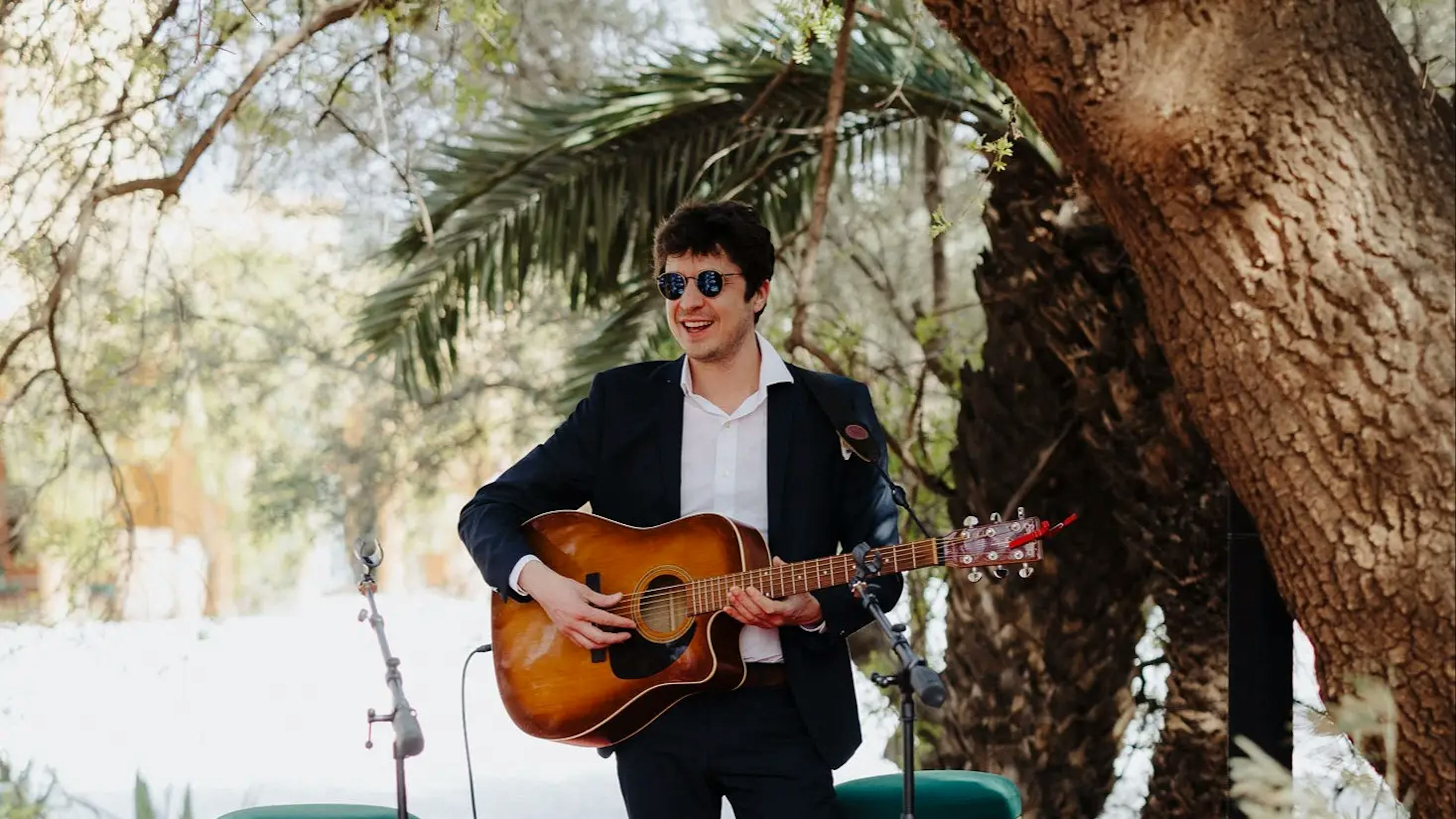 Guitarist for the ceremony