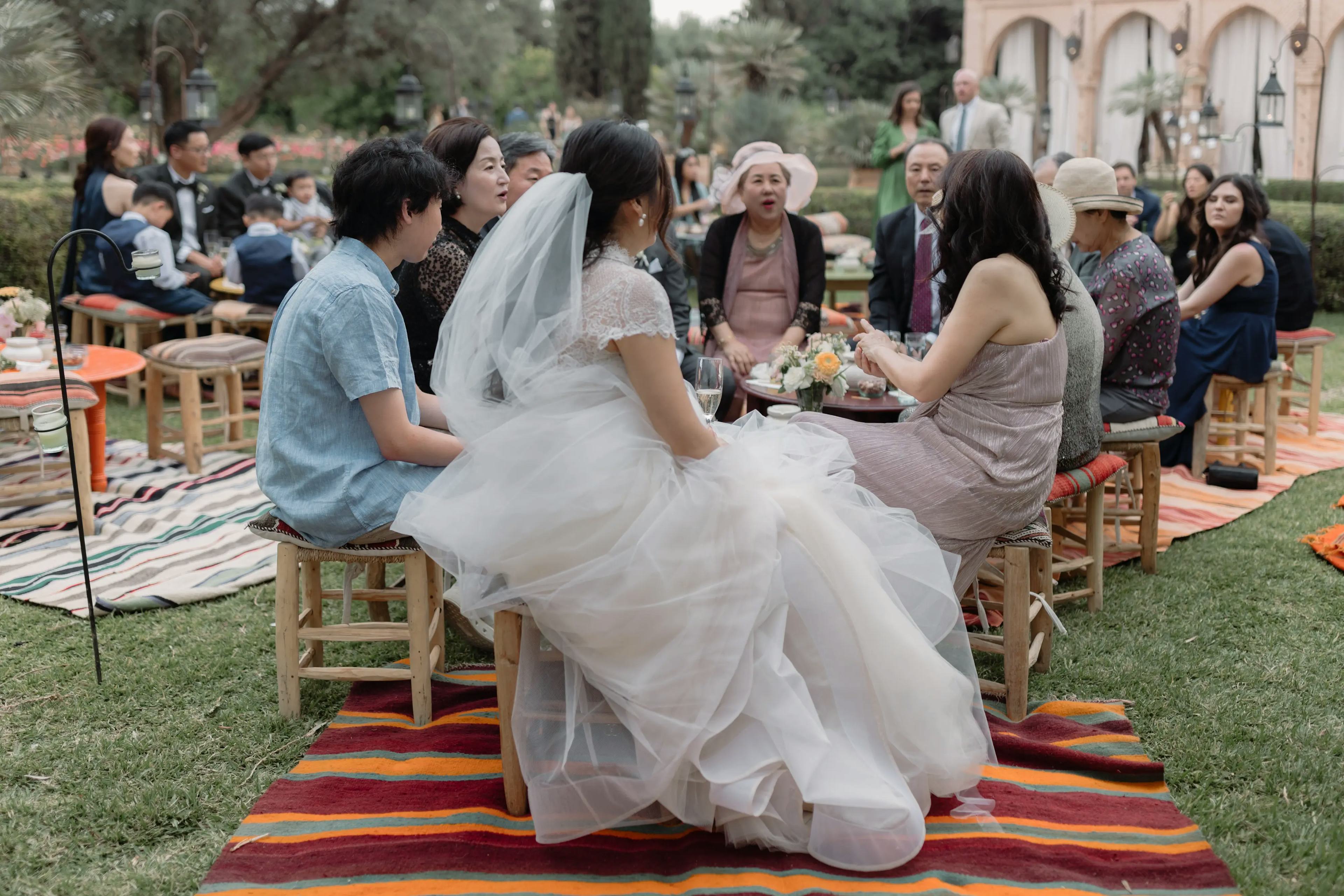 Outdoor wedding Marrakech