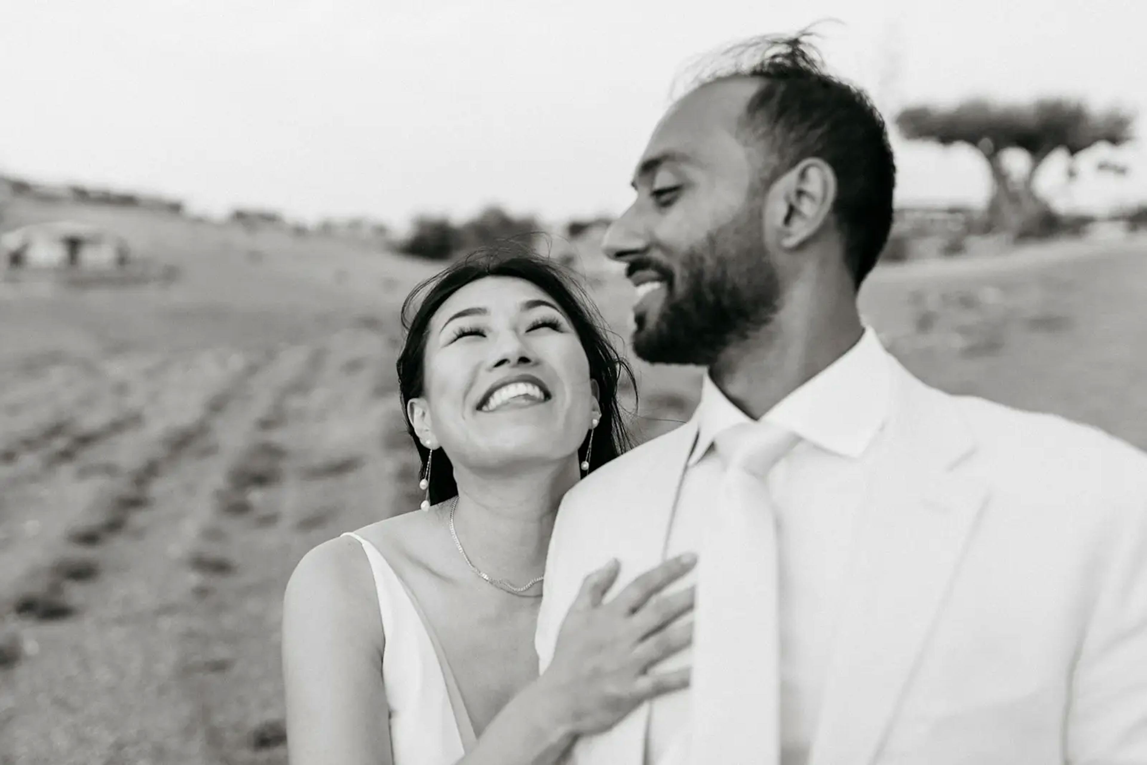 Couple in Marrakech desert