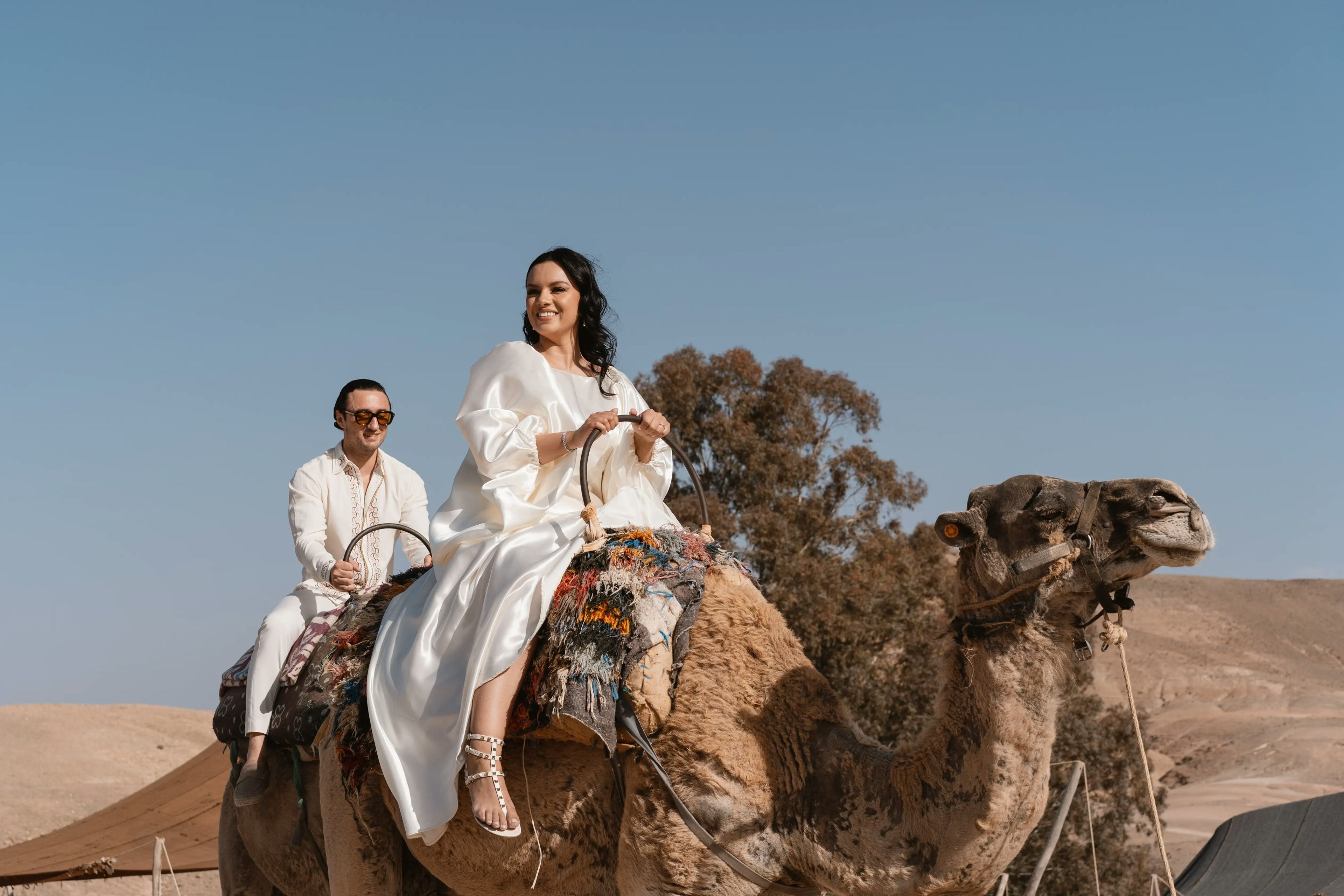 bride on a camel