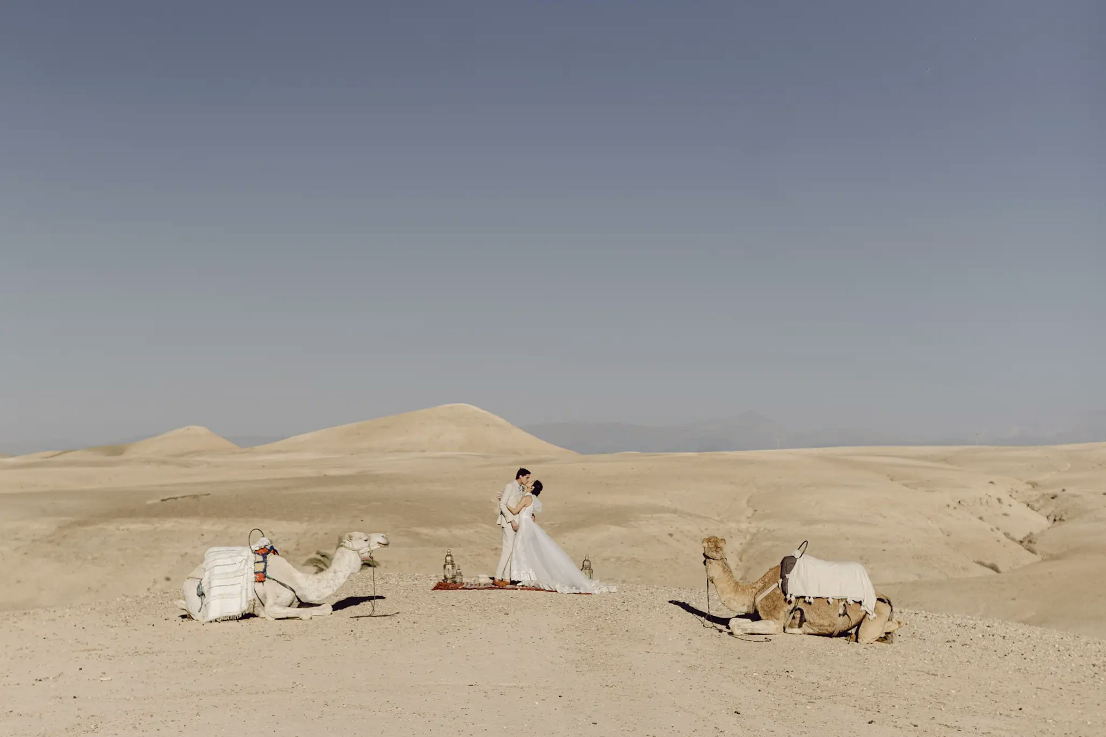 Marrakech desert camp wedding