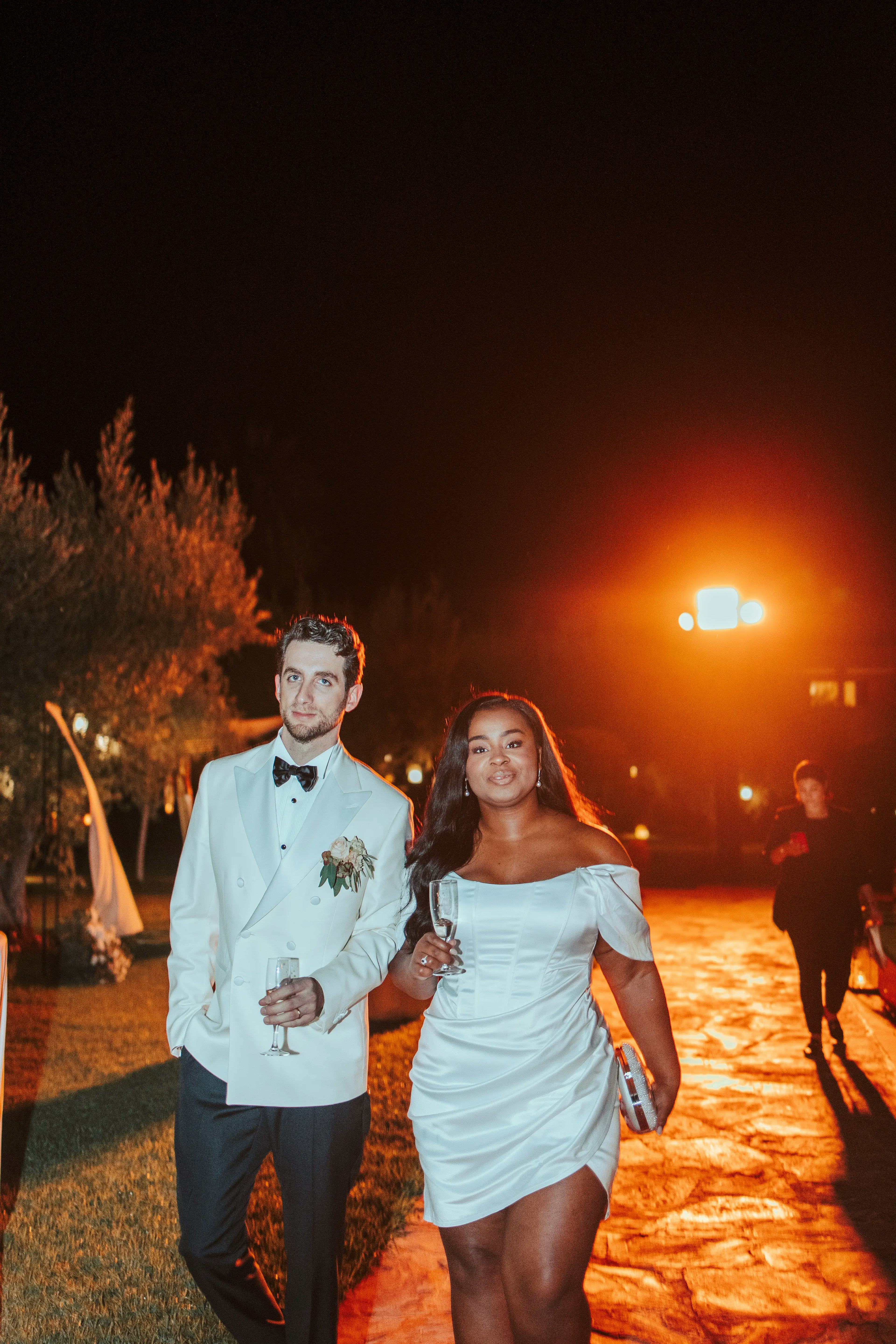 Destination wedding party in Morocco