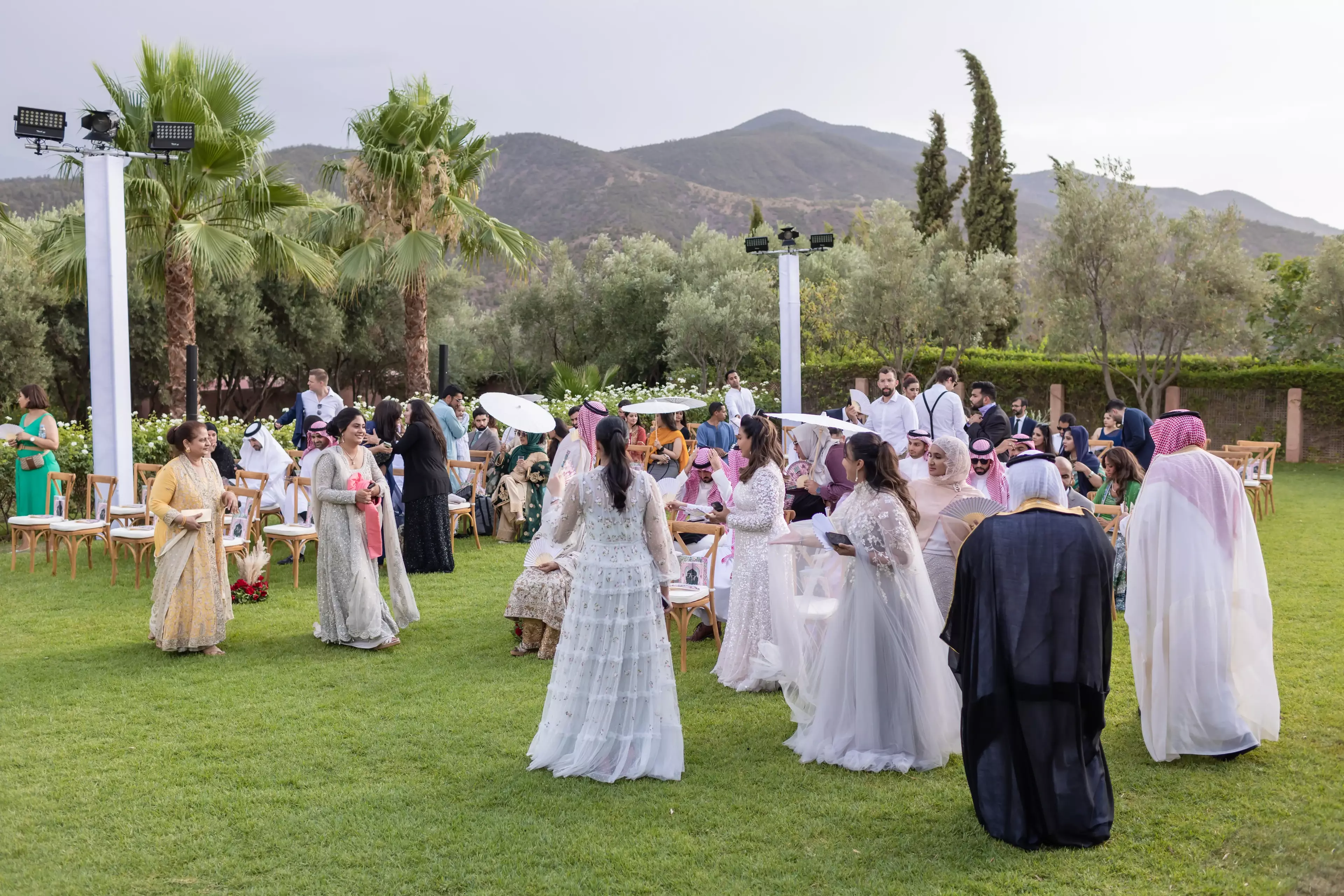 Guests at Nikkah wedding in Marrakech