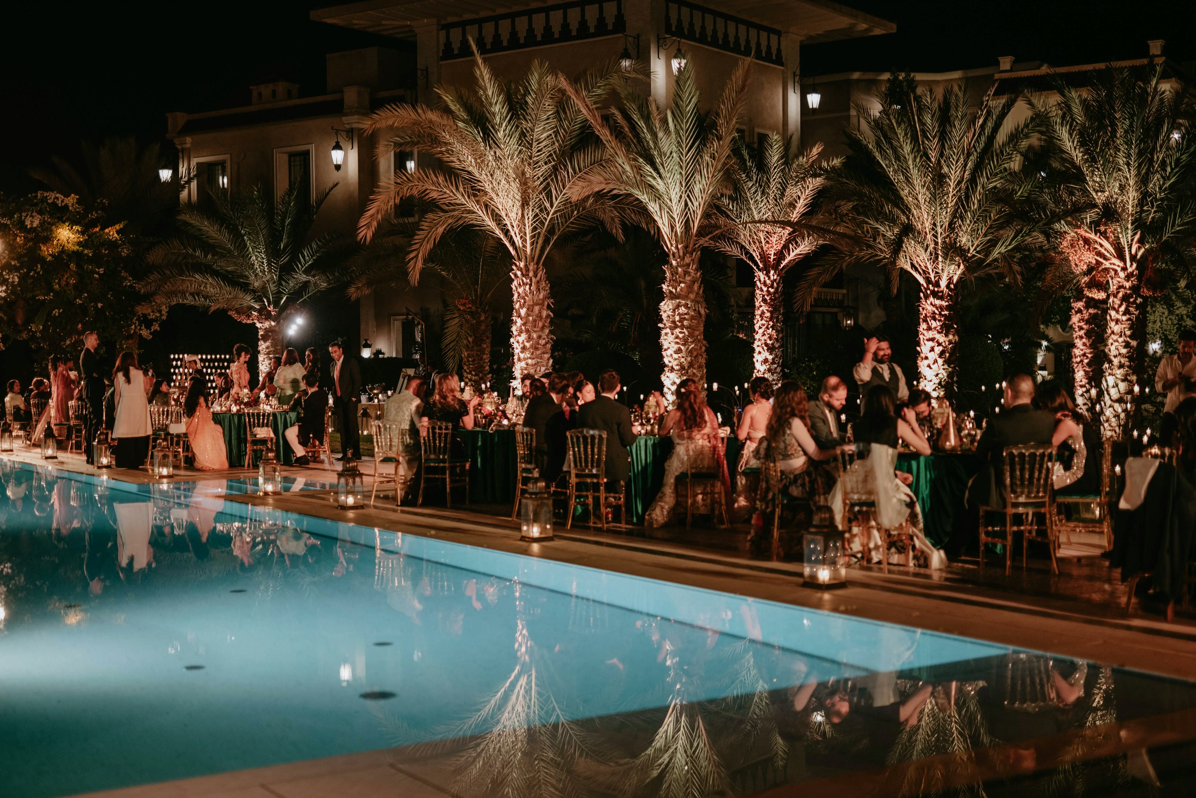 Evening wedding venue Marrakech