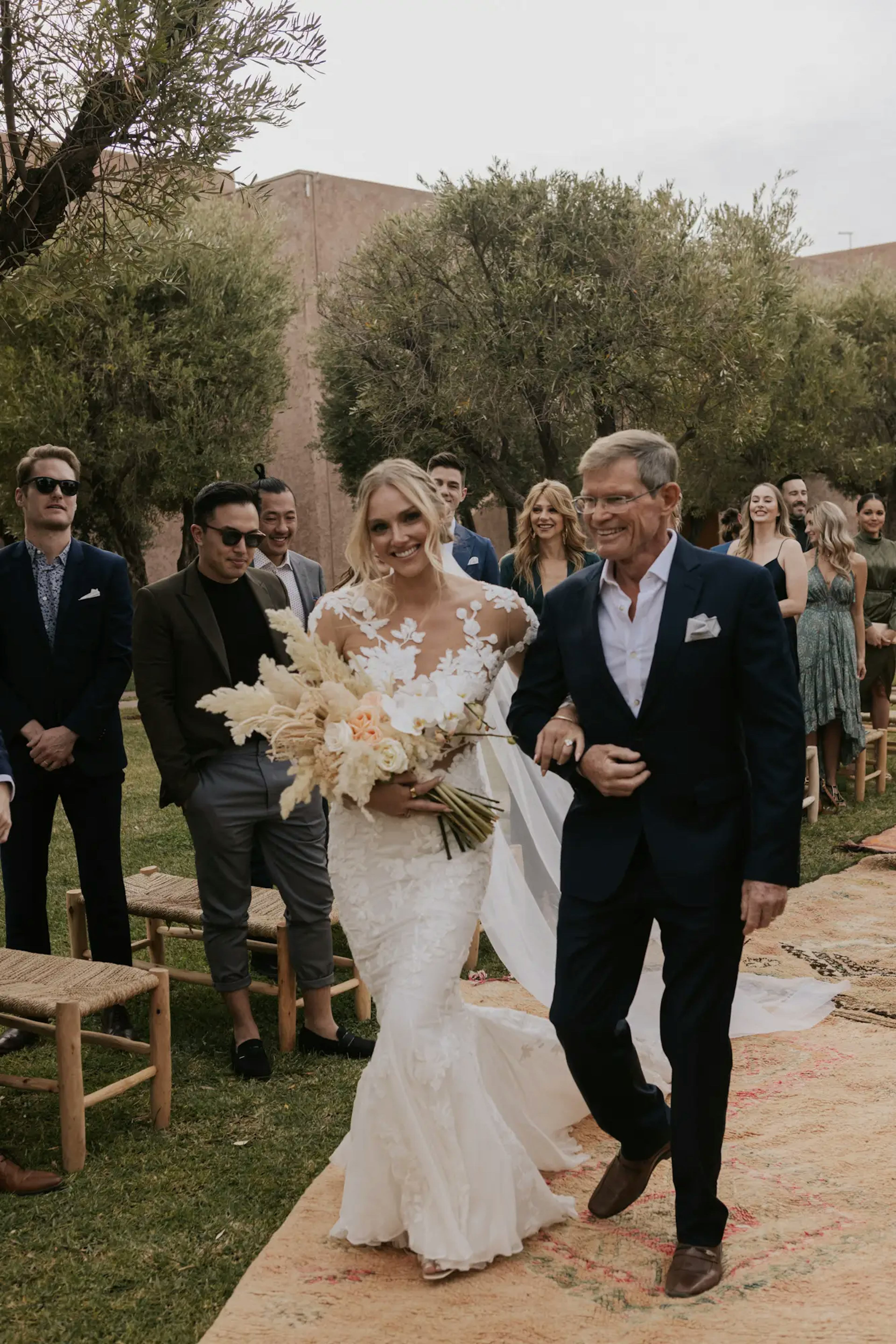 Bride at Morocco wedding