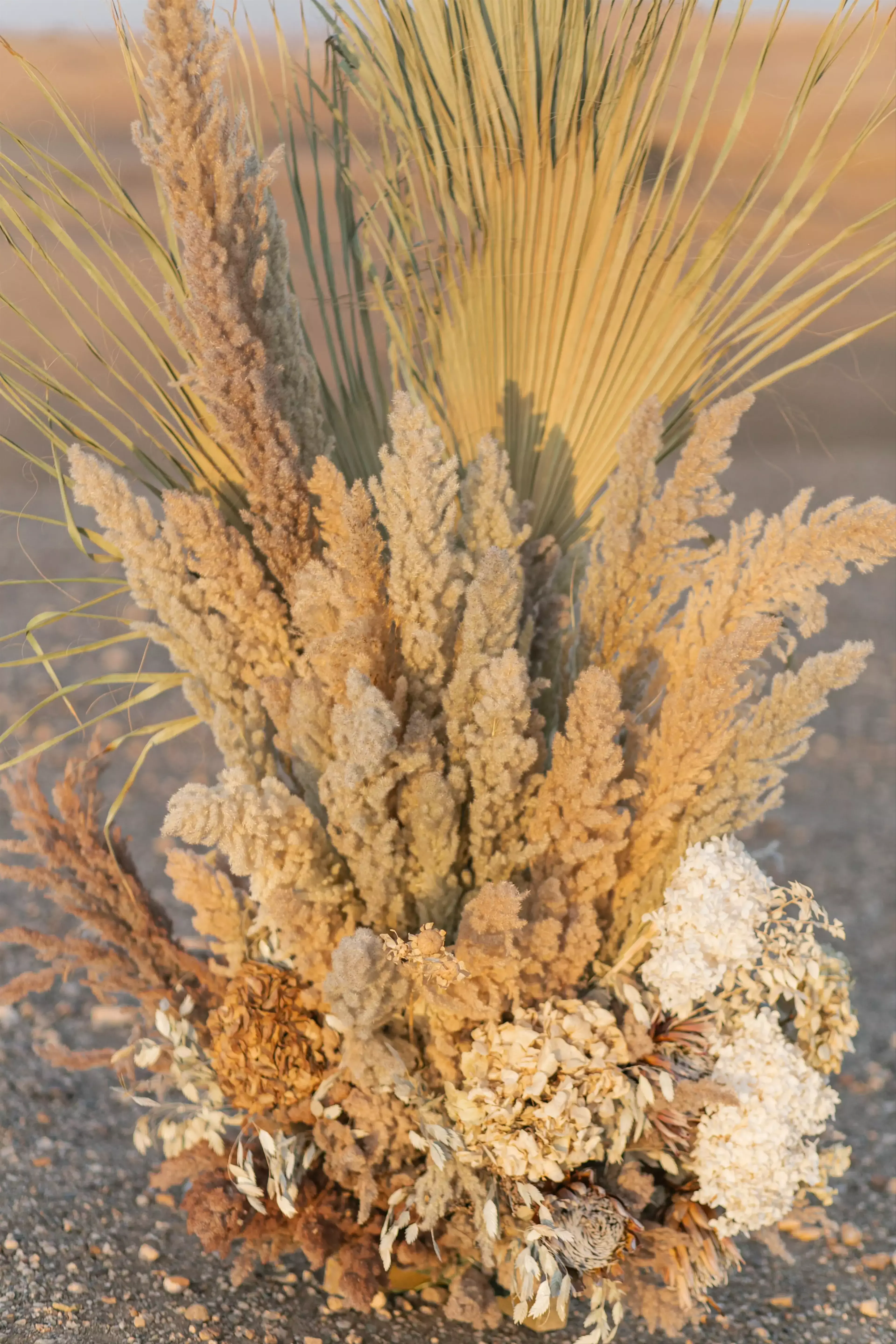 Boho wedding flowers