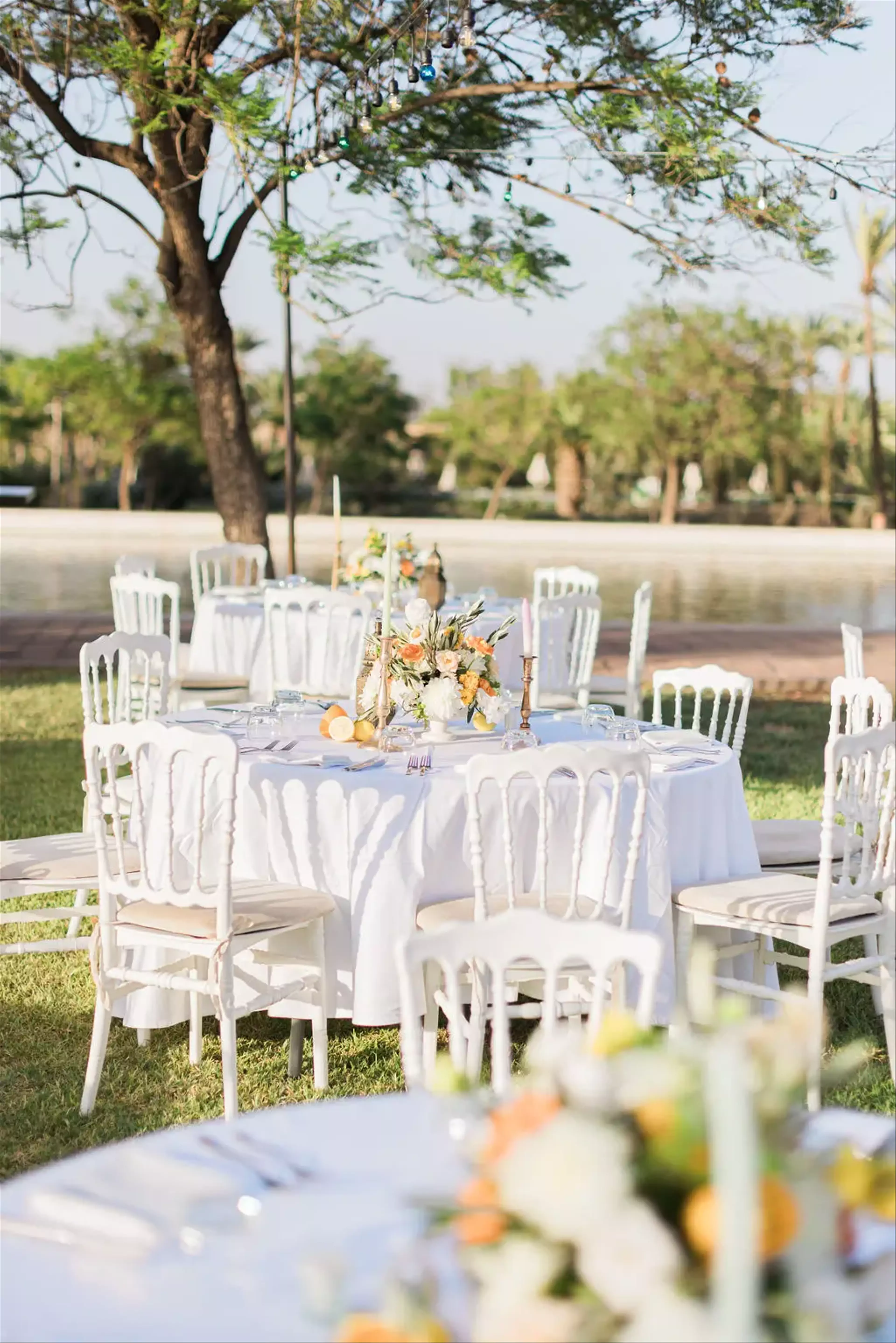 White wedding Marrakech