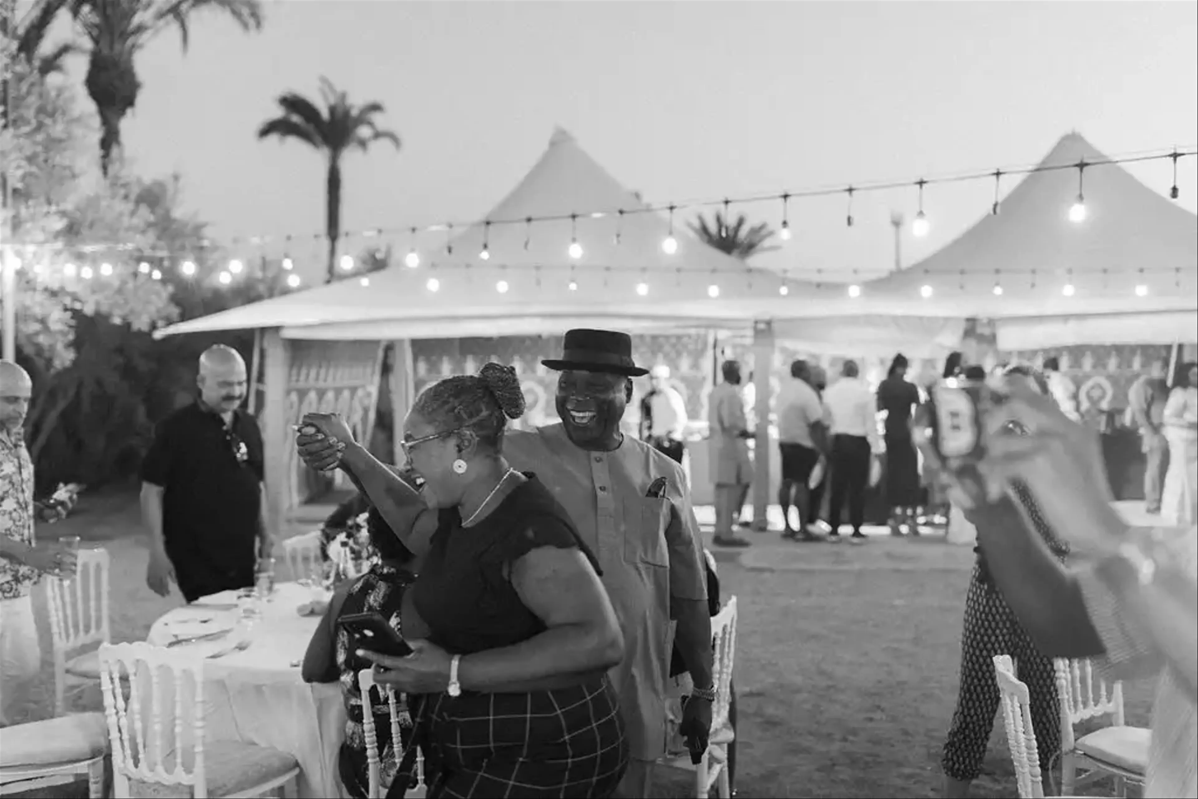 Outside wedding Marrakech