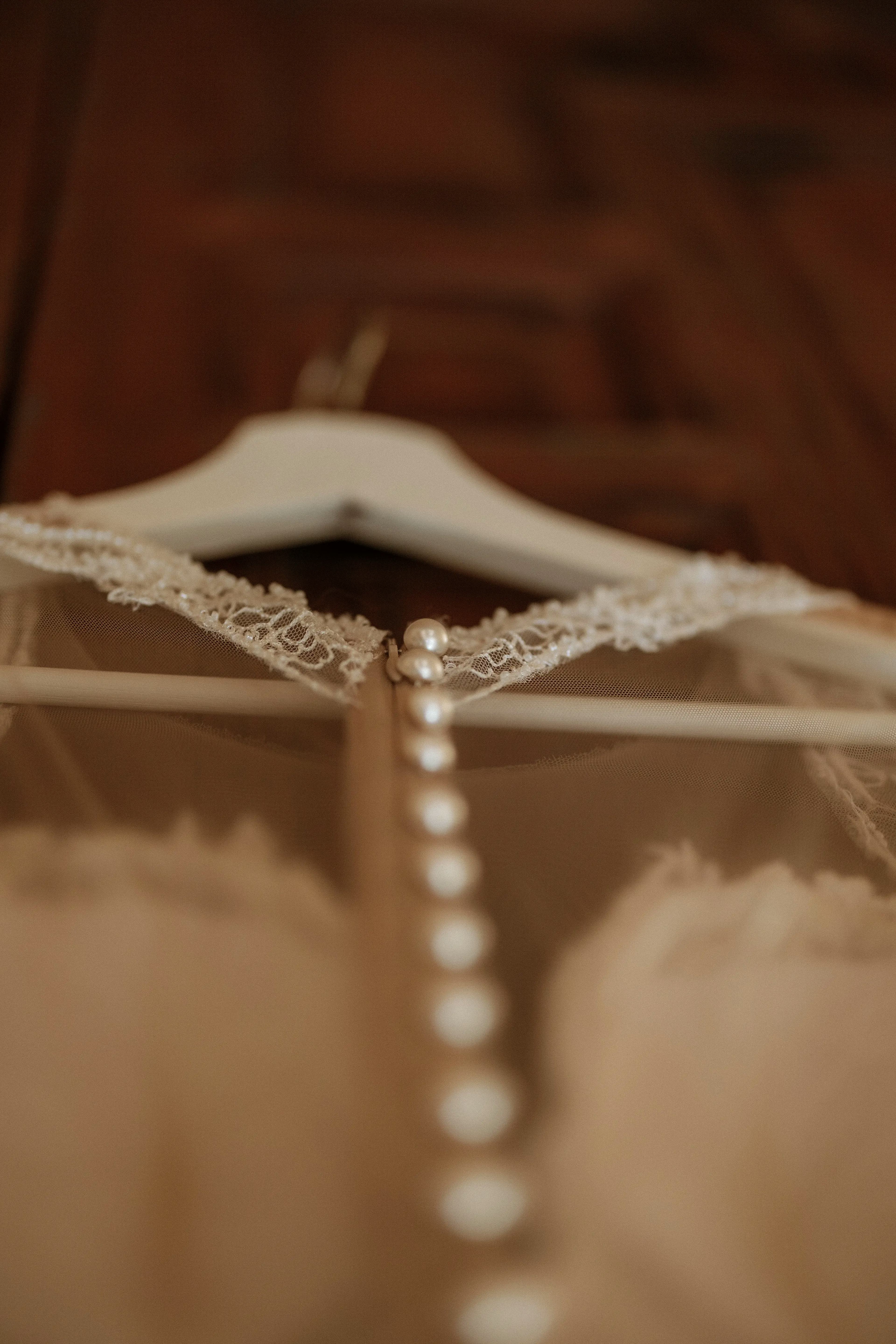 Wedding dress details