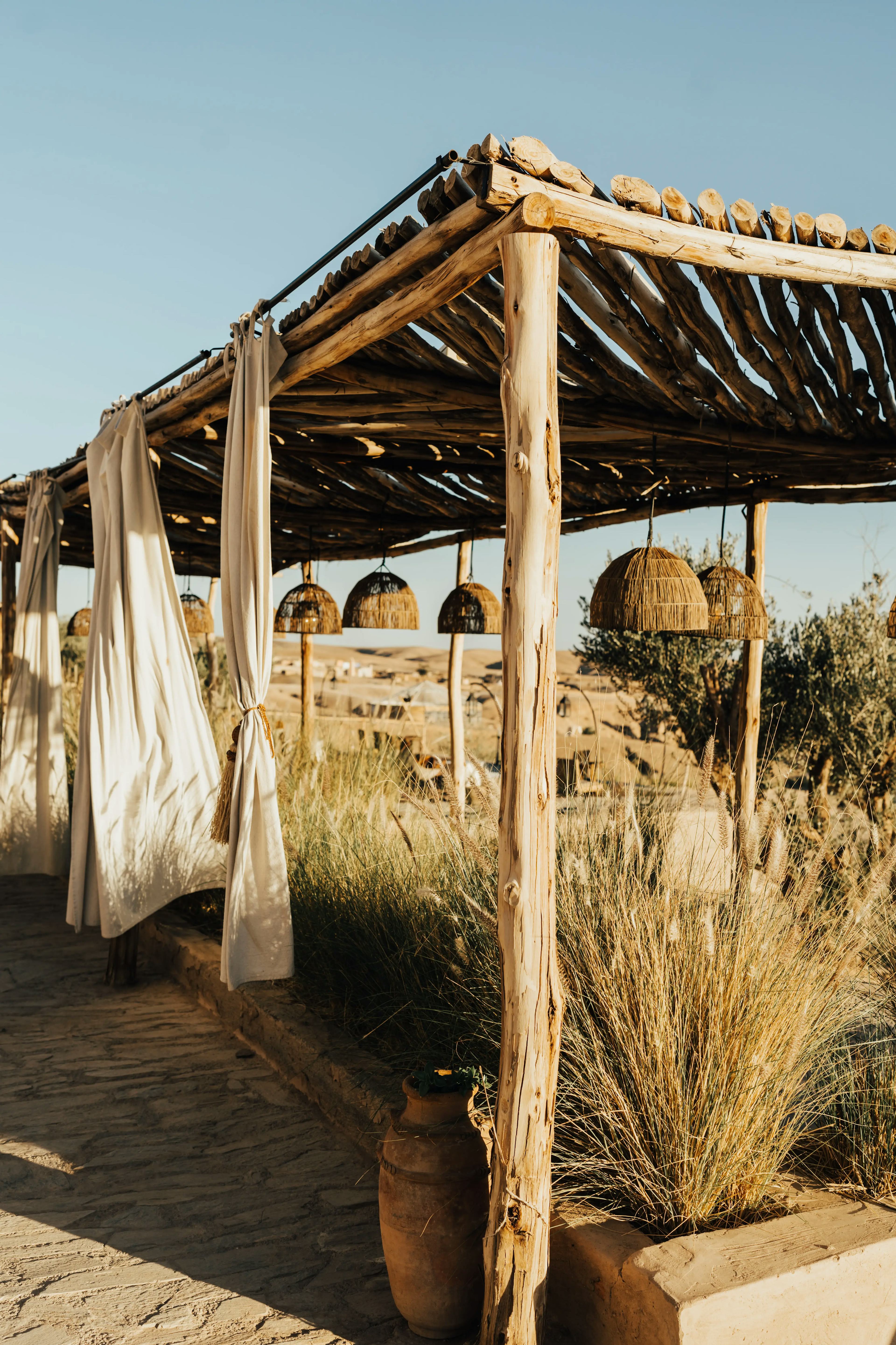 Marrakech Agafay Desert- Place and setting