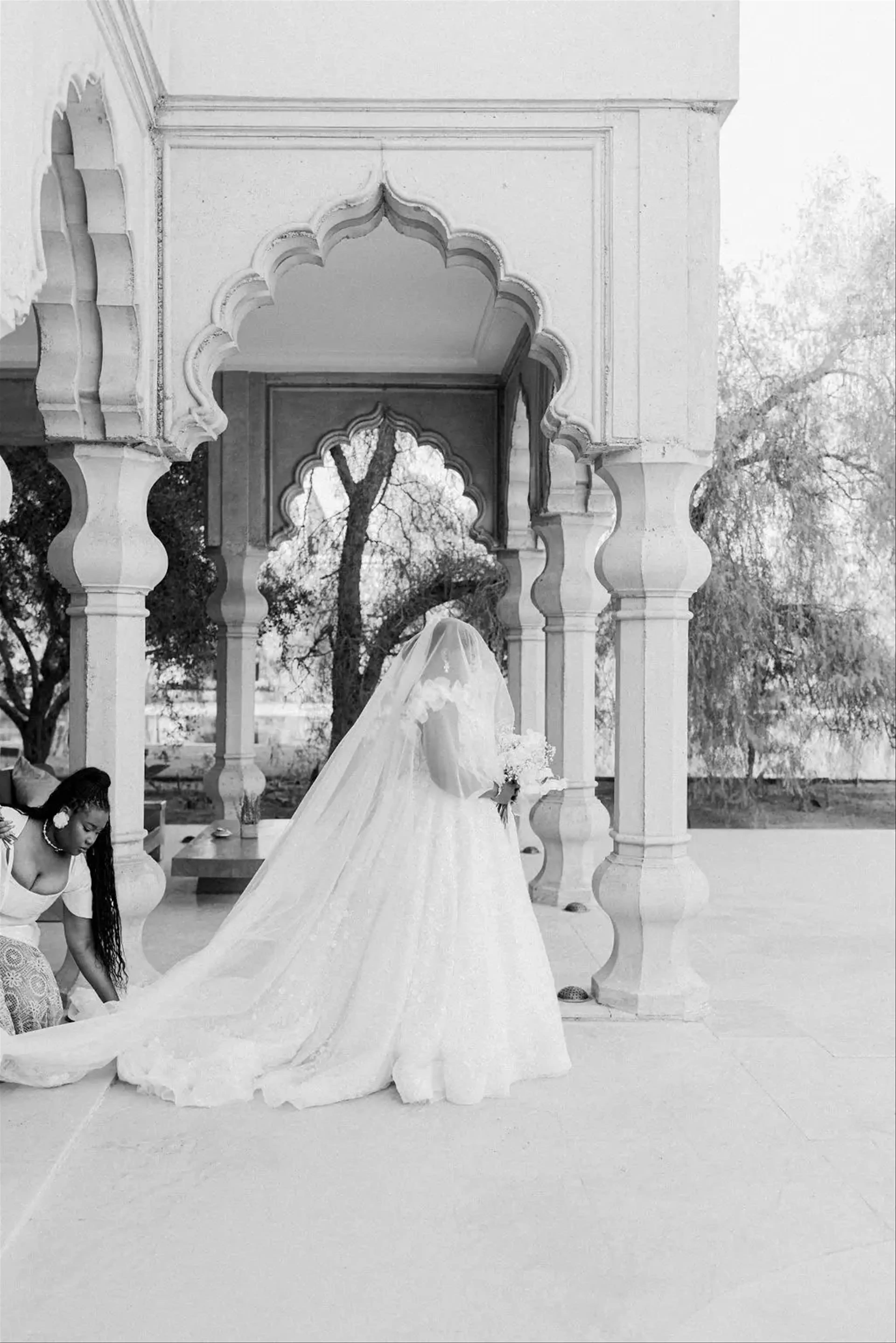 White wedding Marrakech