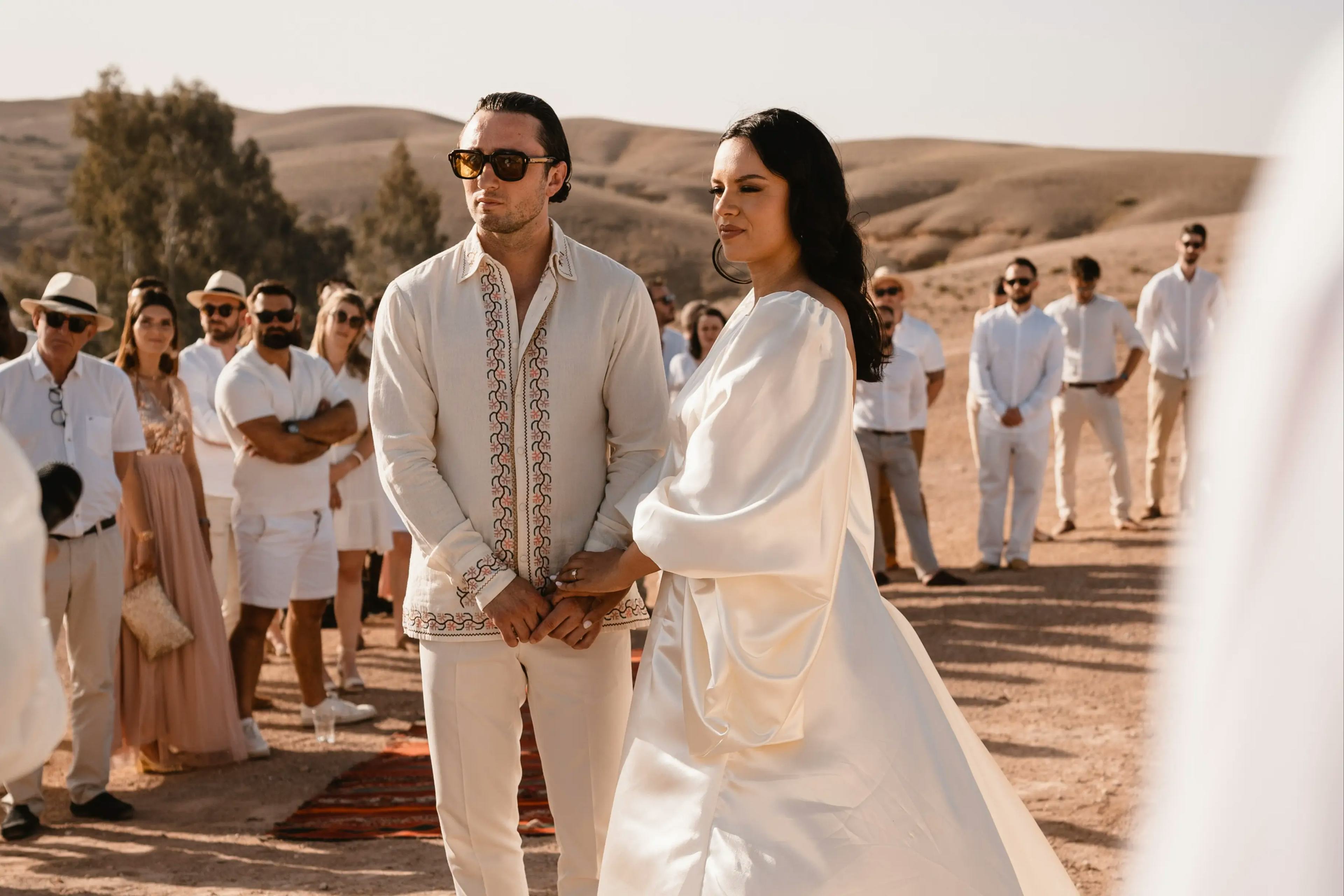 Wedding Ceremony in the Desert 