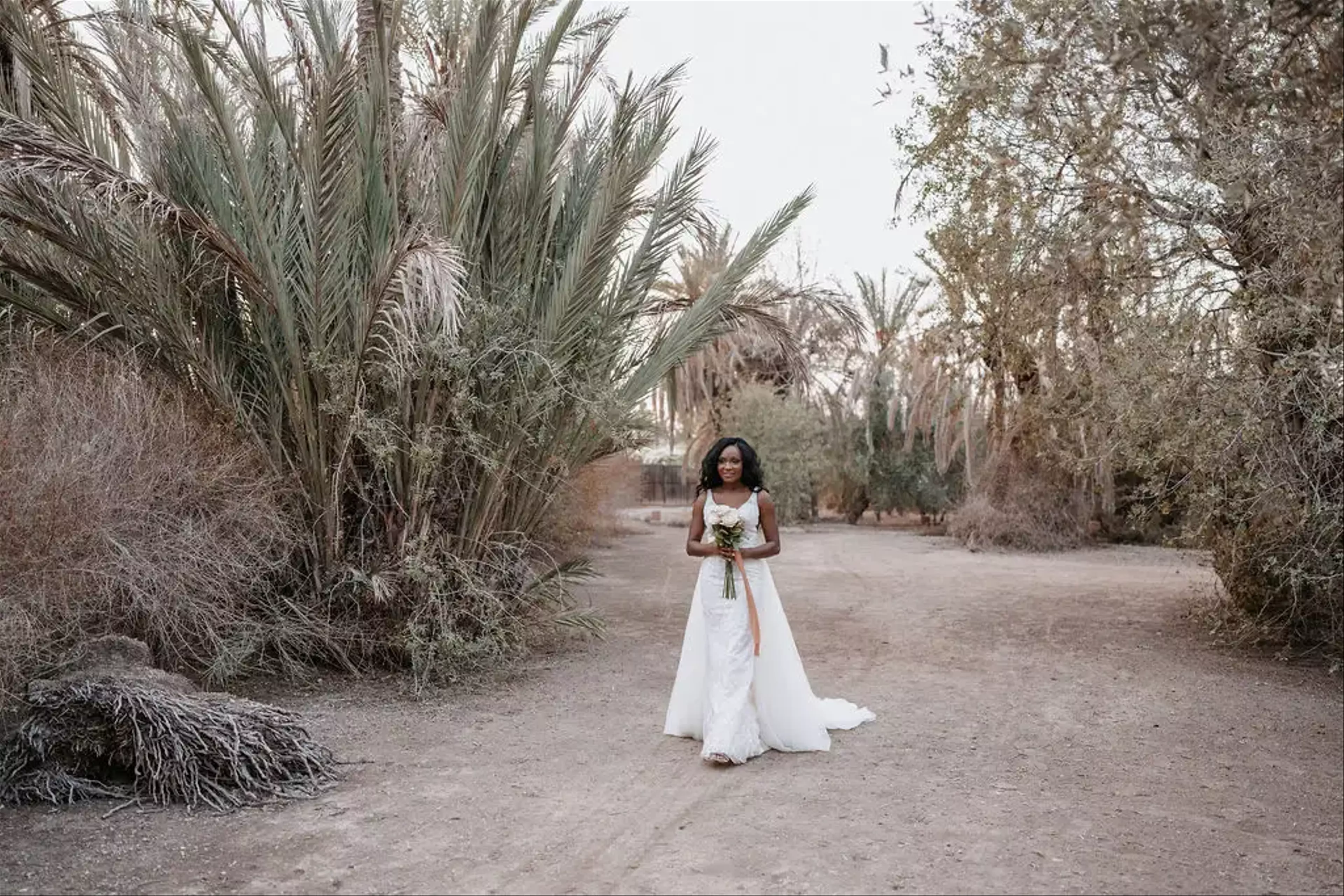 Elegant bride in Marrakech Wedding