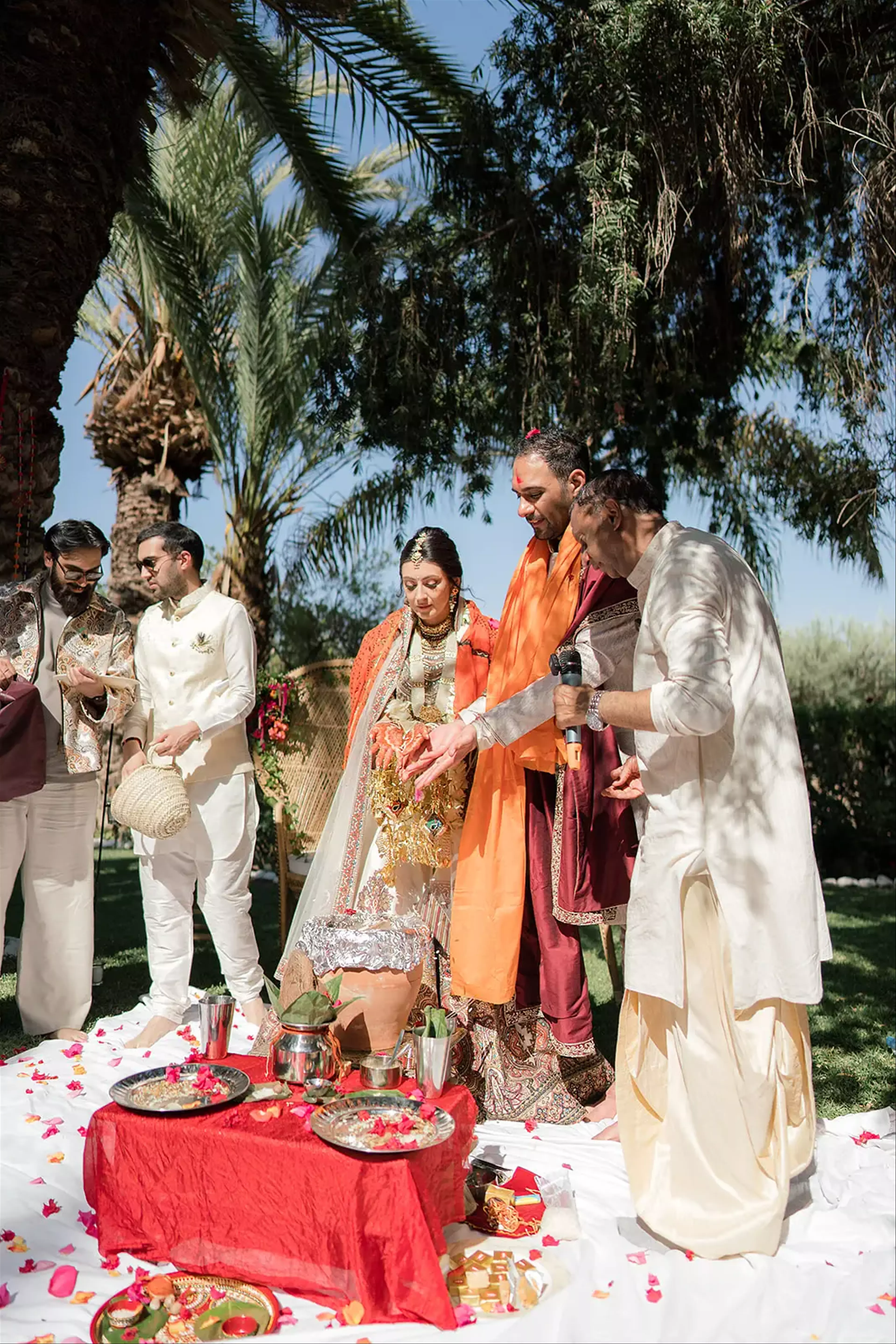 Indian wedding ceremony