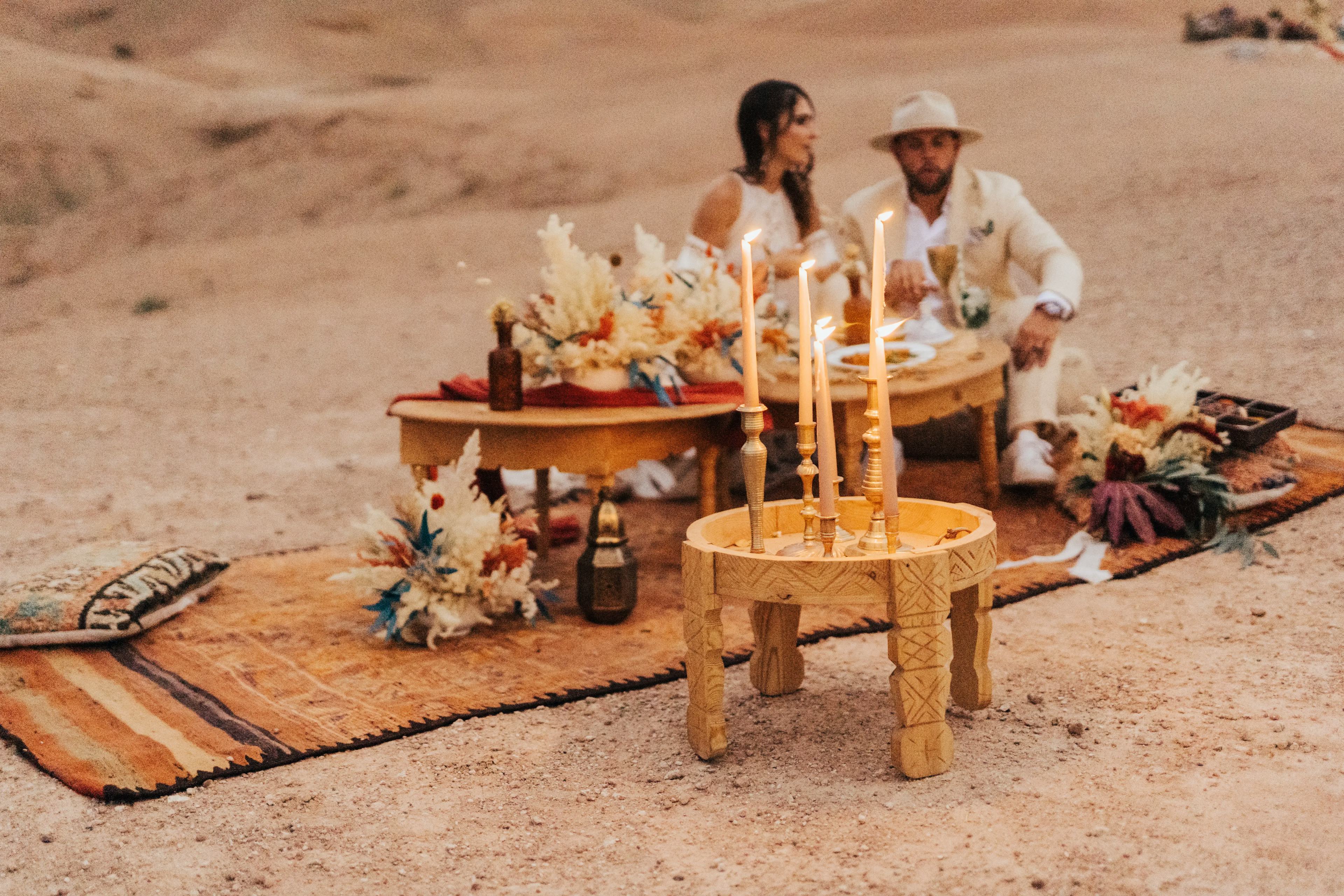 Wedding elopement in Marrakech