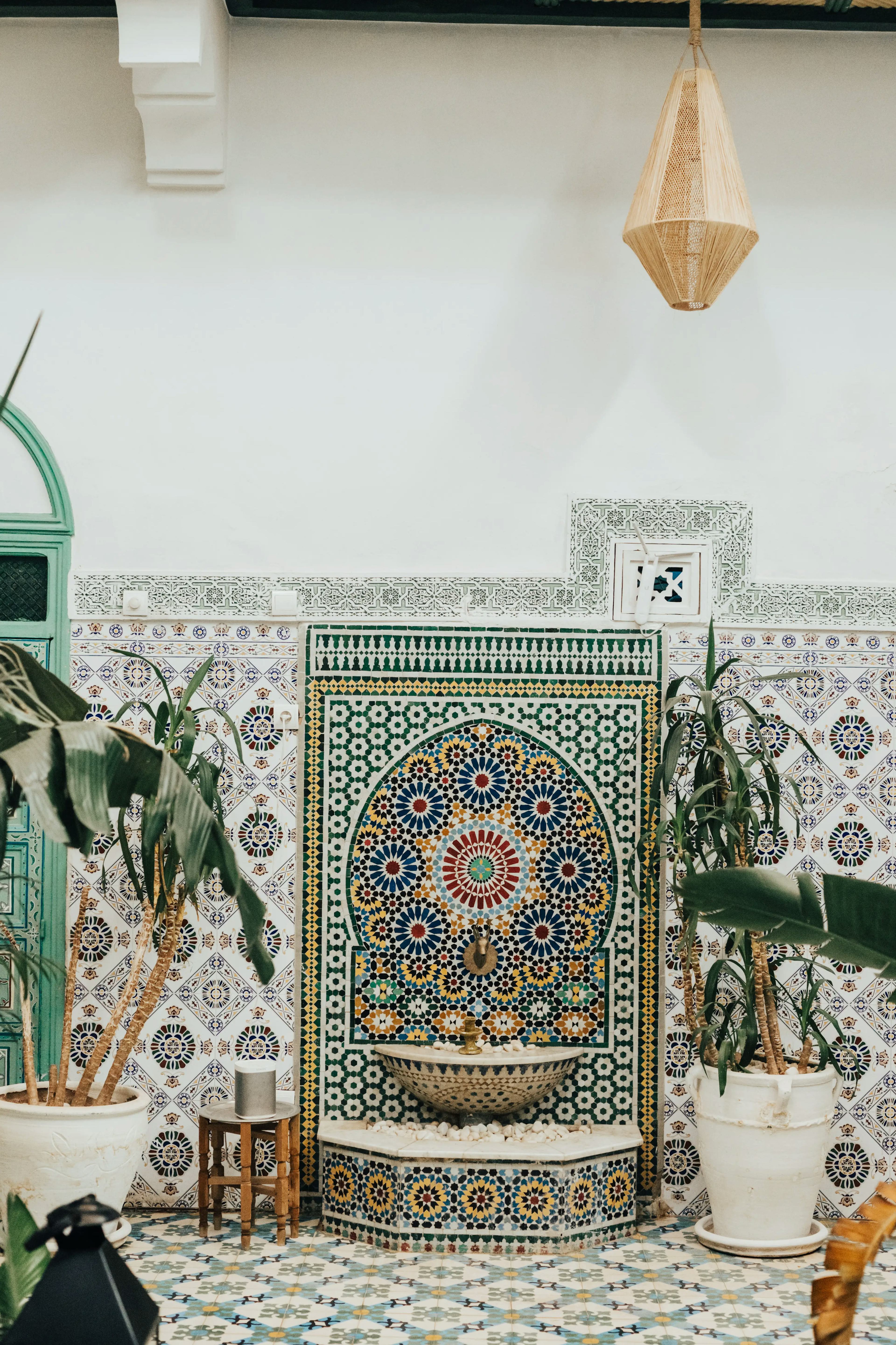 Moroccan Riad decor