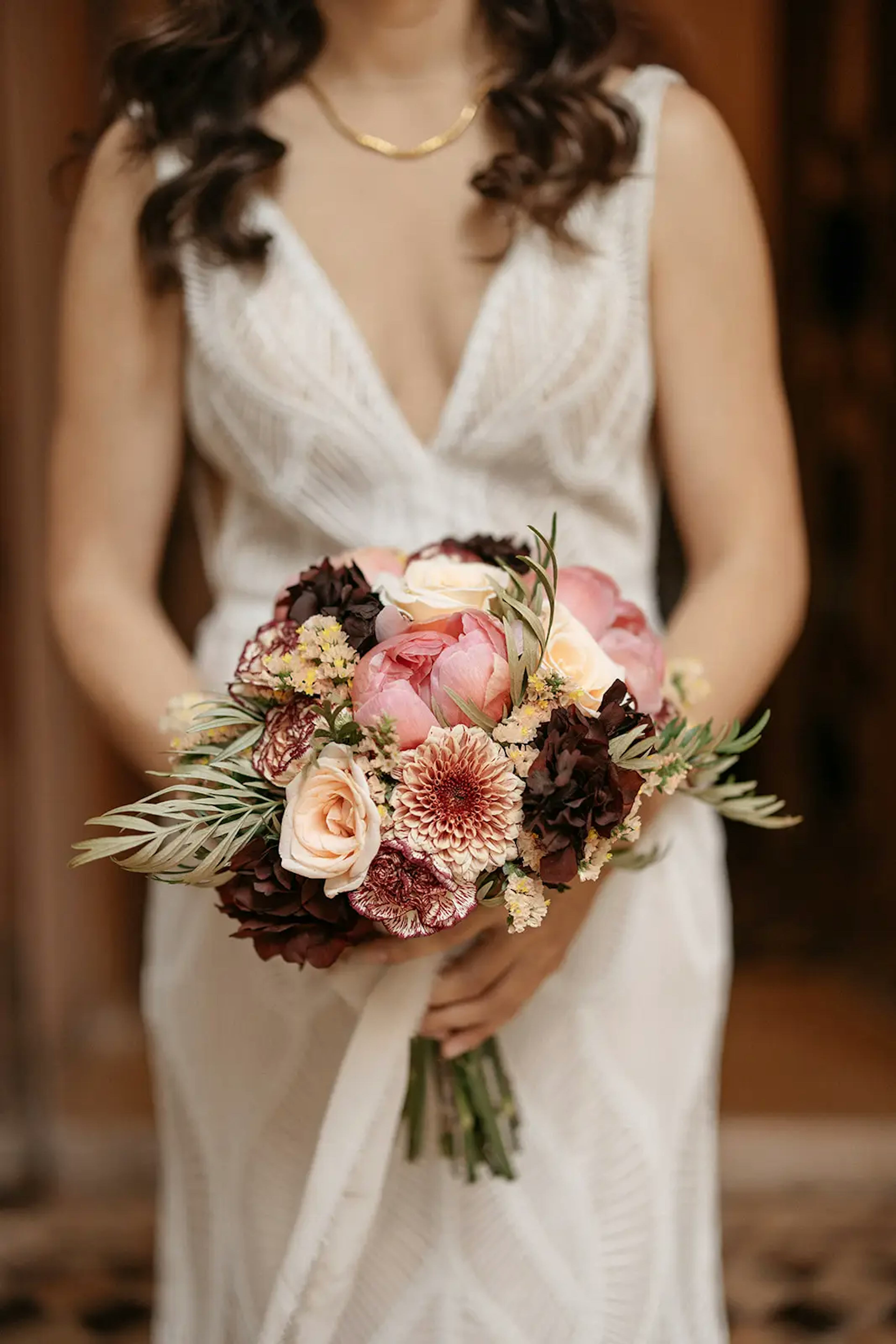 Bride's flower bouquet