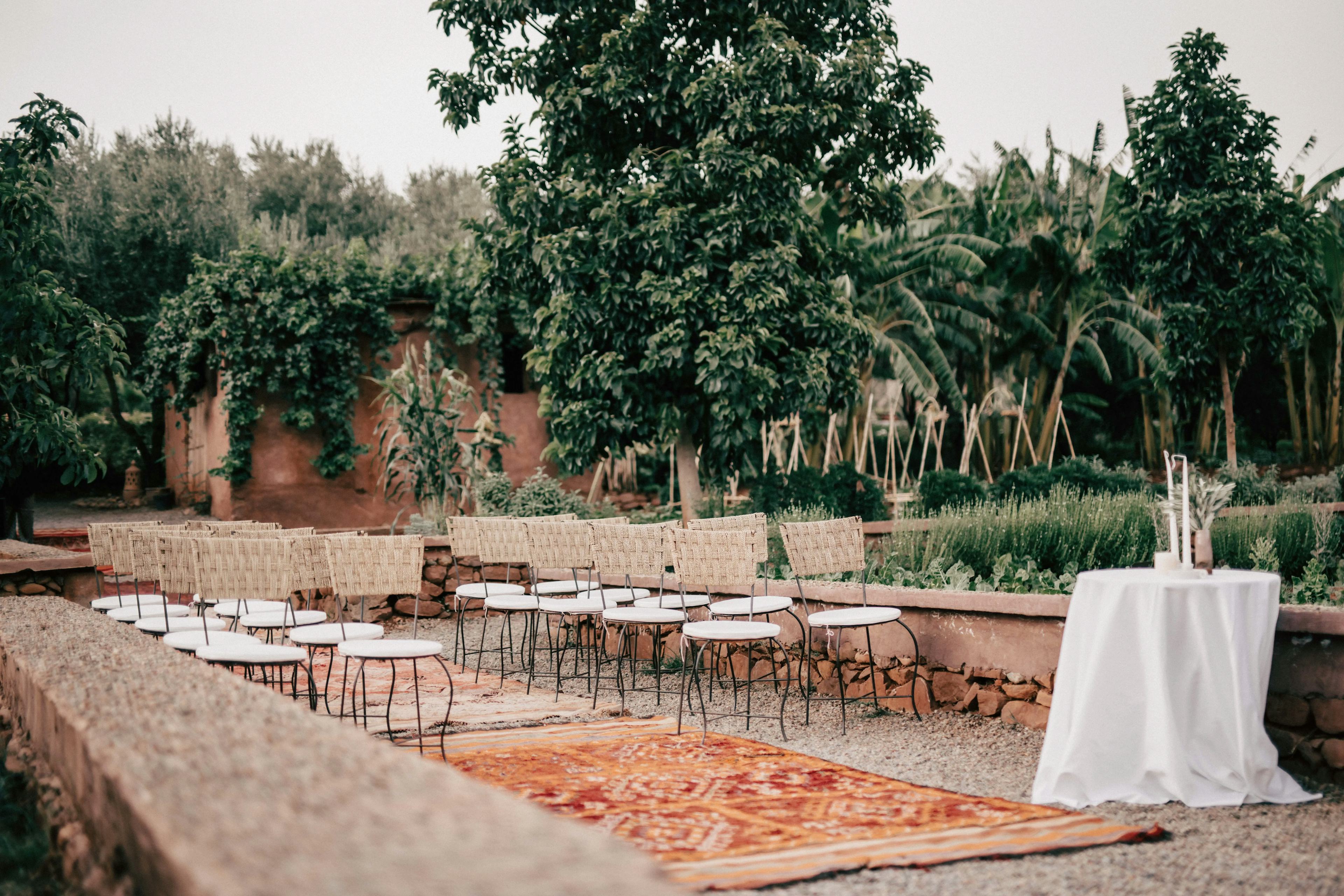 Rustic Marrakech wedding venue