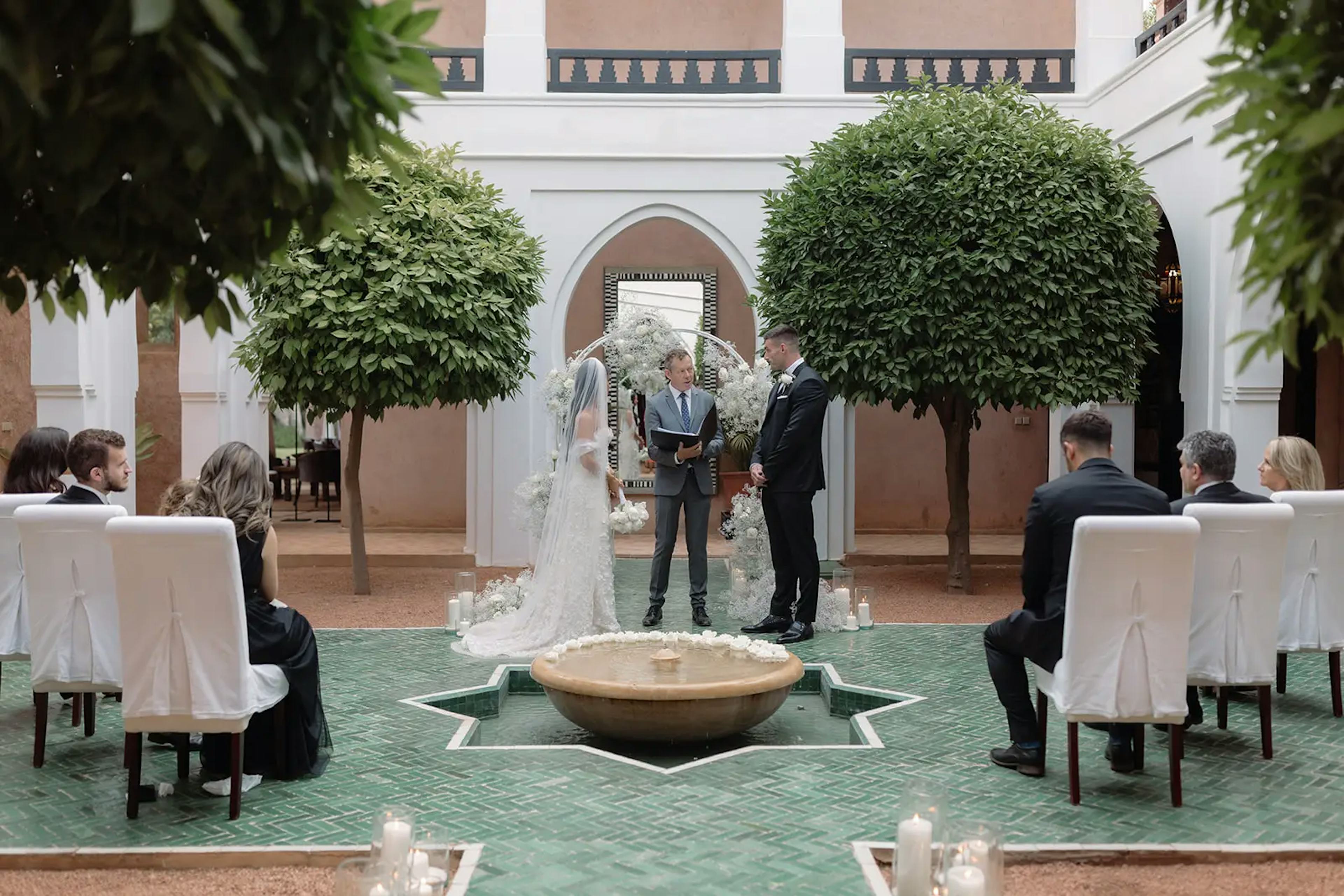 Marrakech elopement wedding 