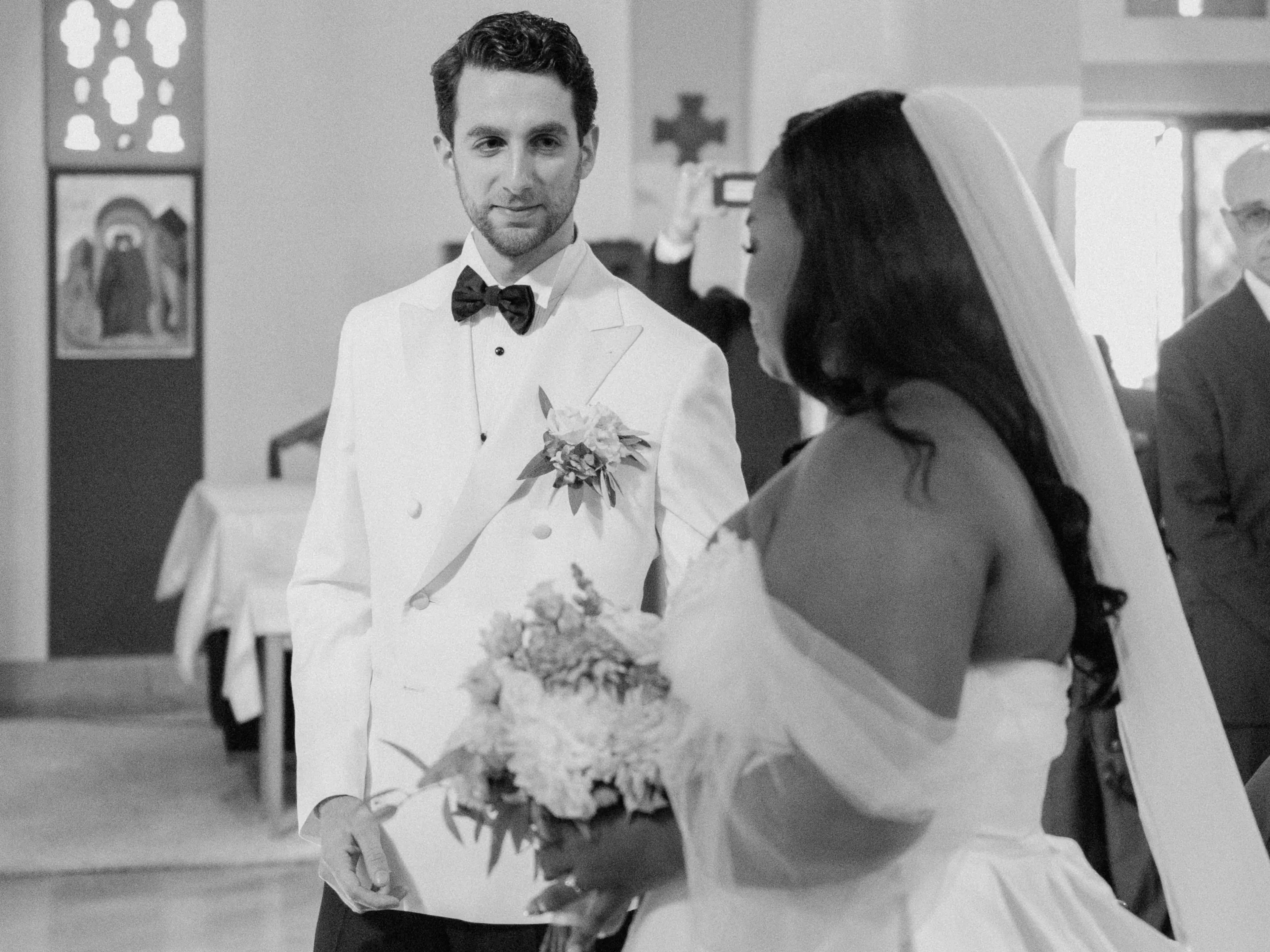 Church wedding in Morocco