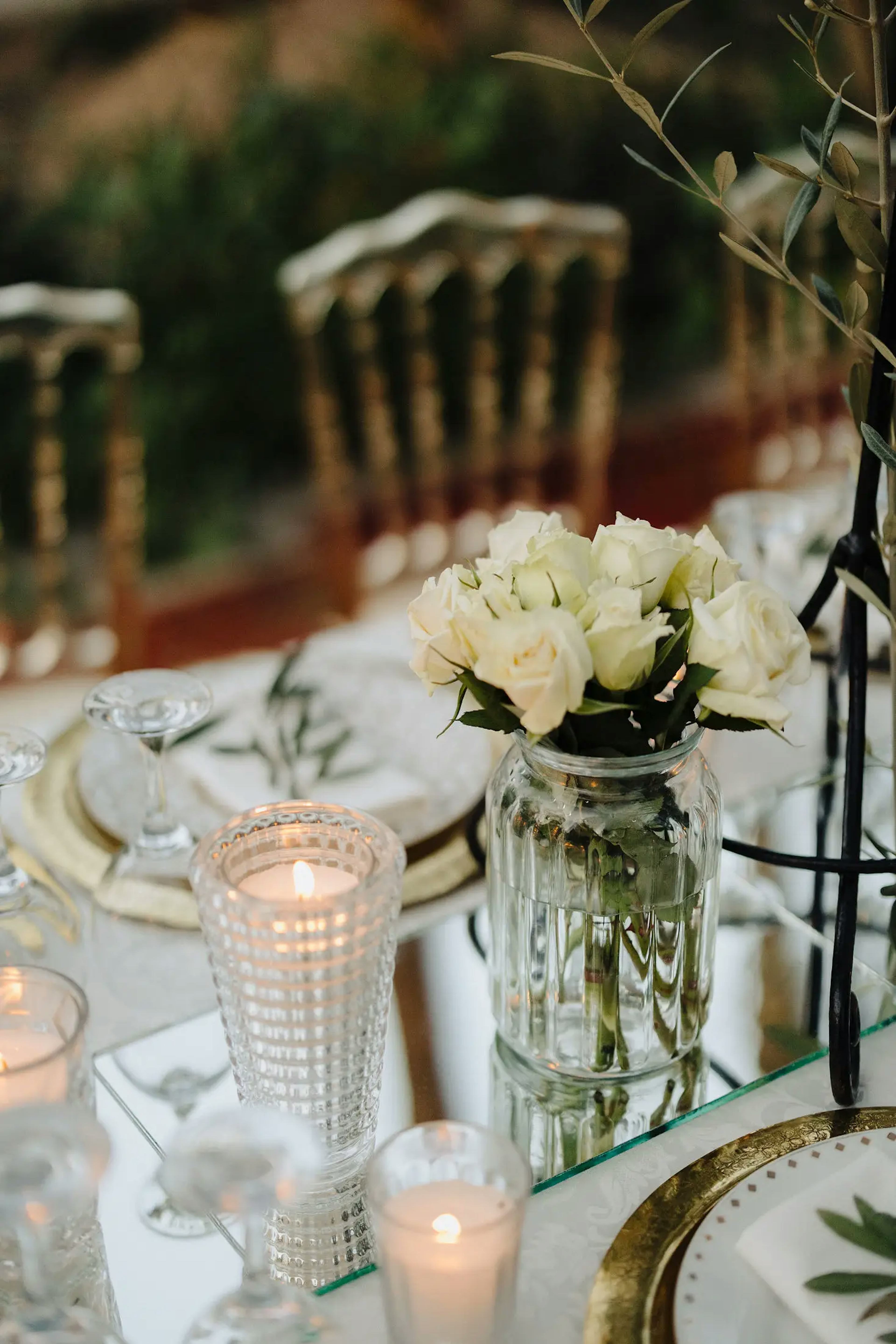 table decoration for dinner