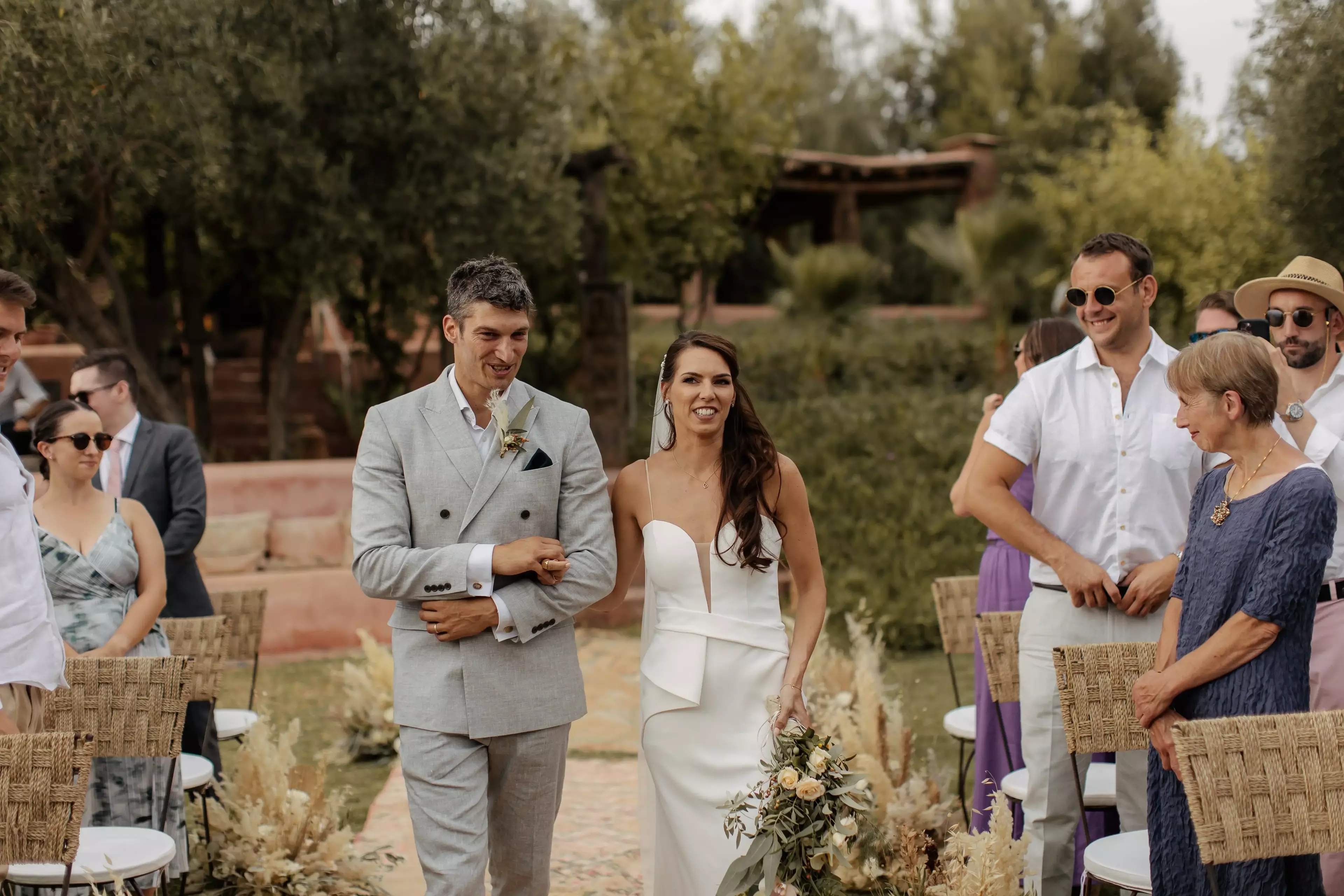 Bride at Marrakech wedding