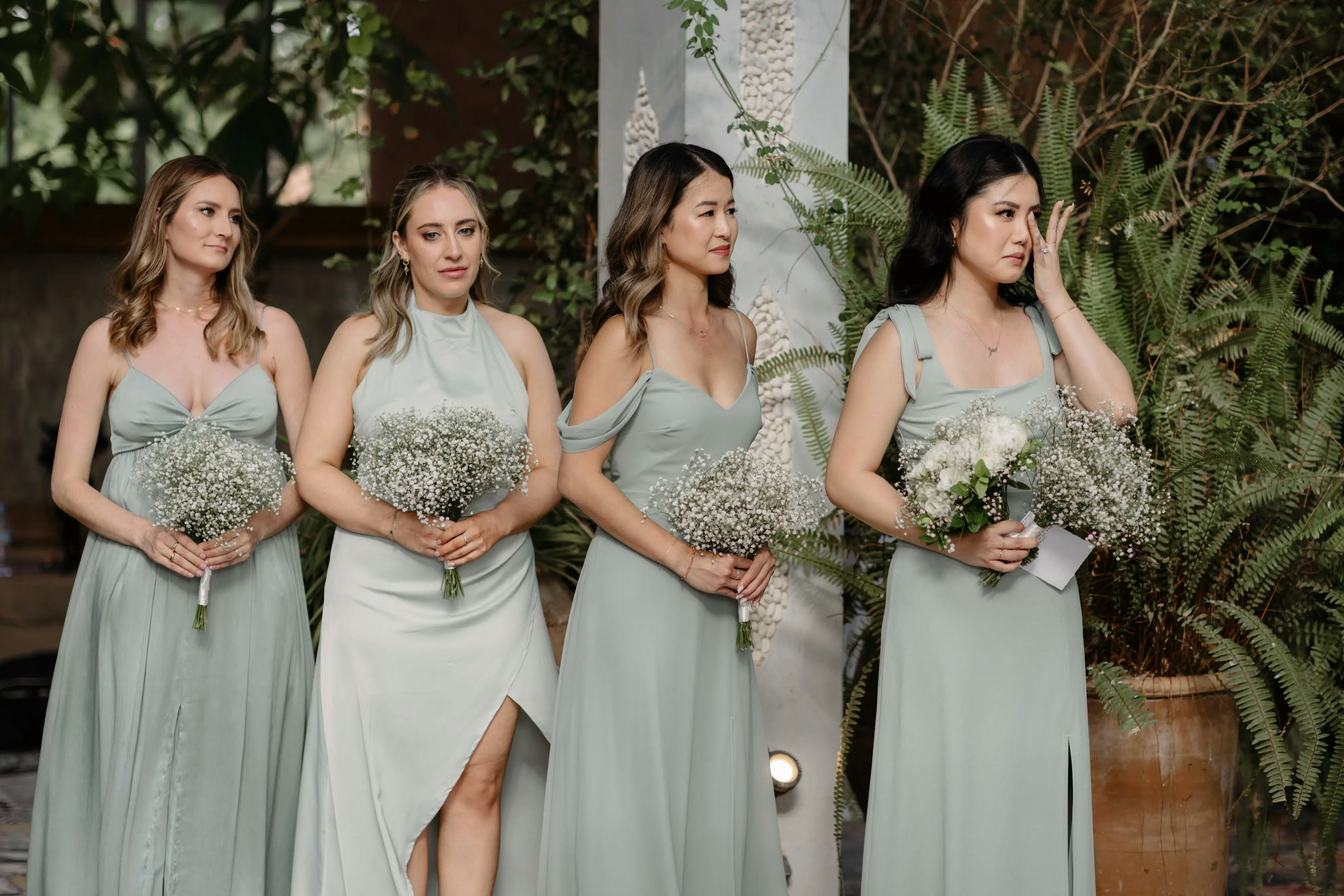 Bridesmaids at Marrakech destination wedding