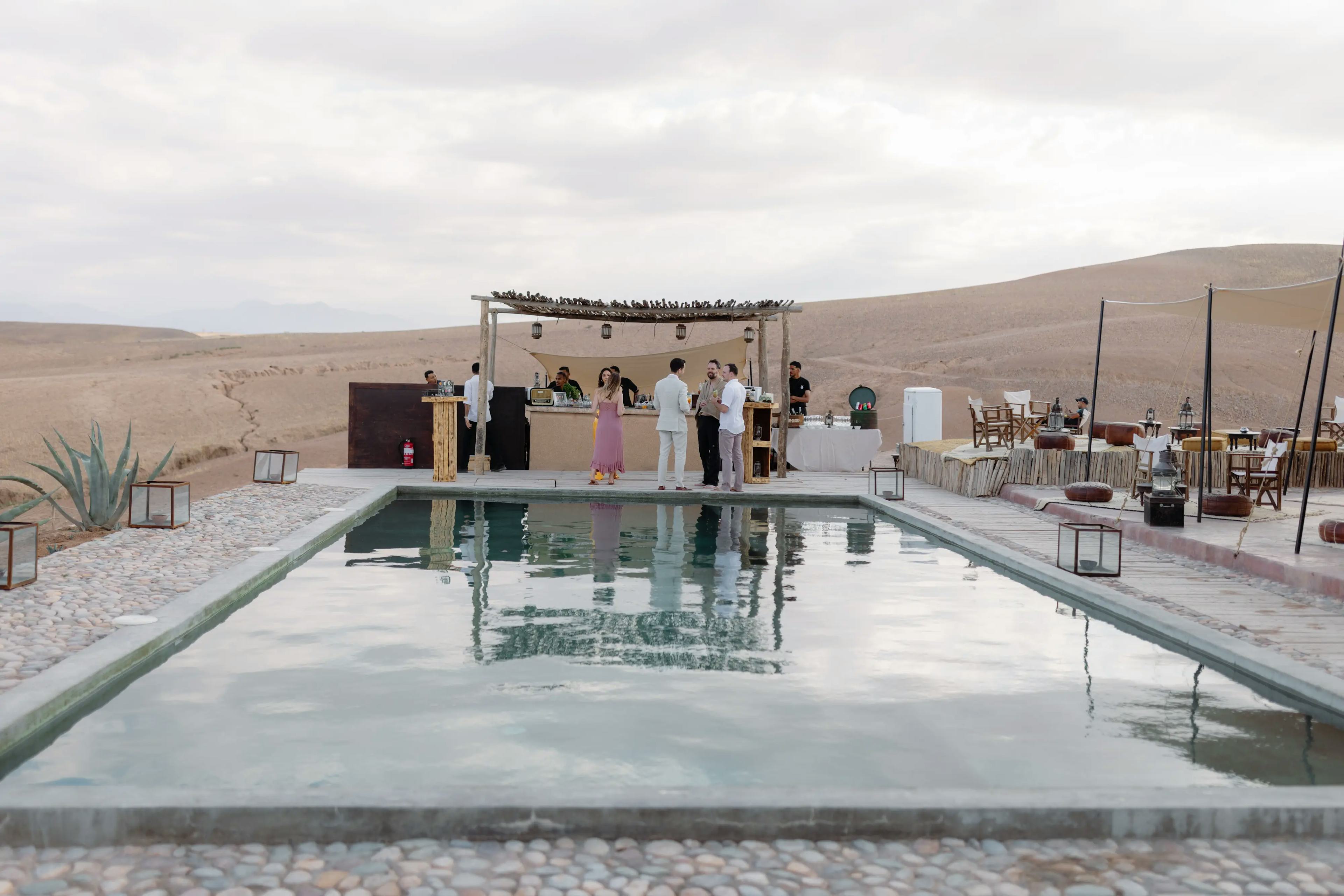 Agafay desert wedding venue