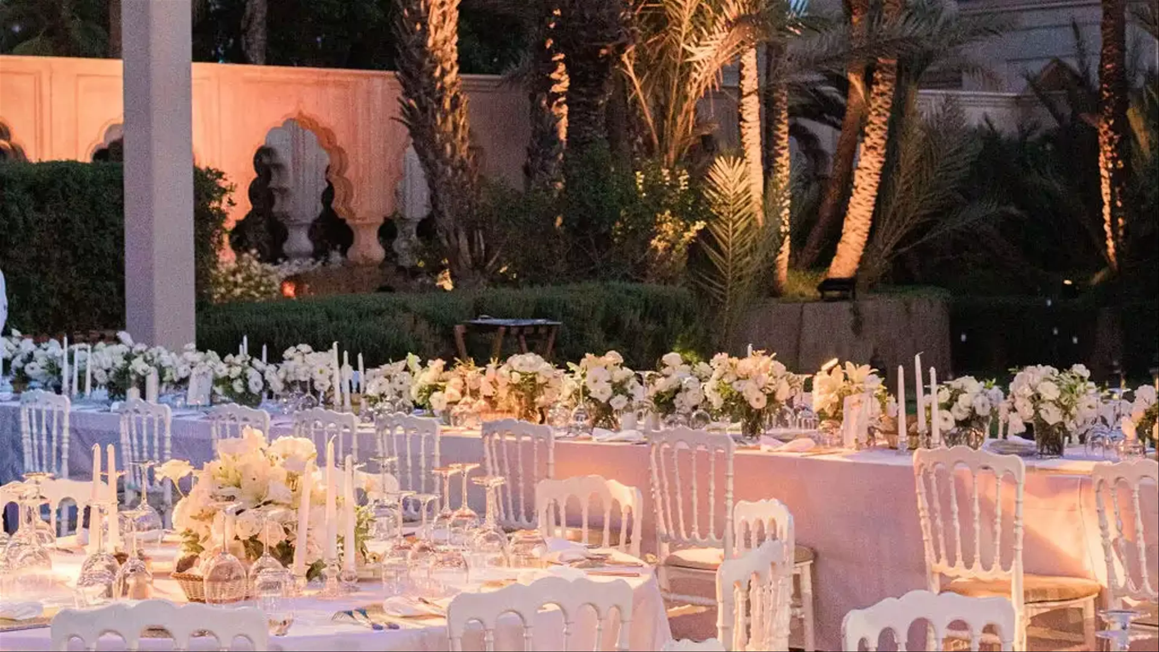 Marrakech wedding decor