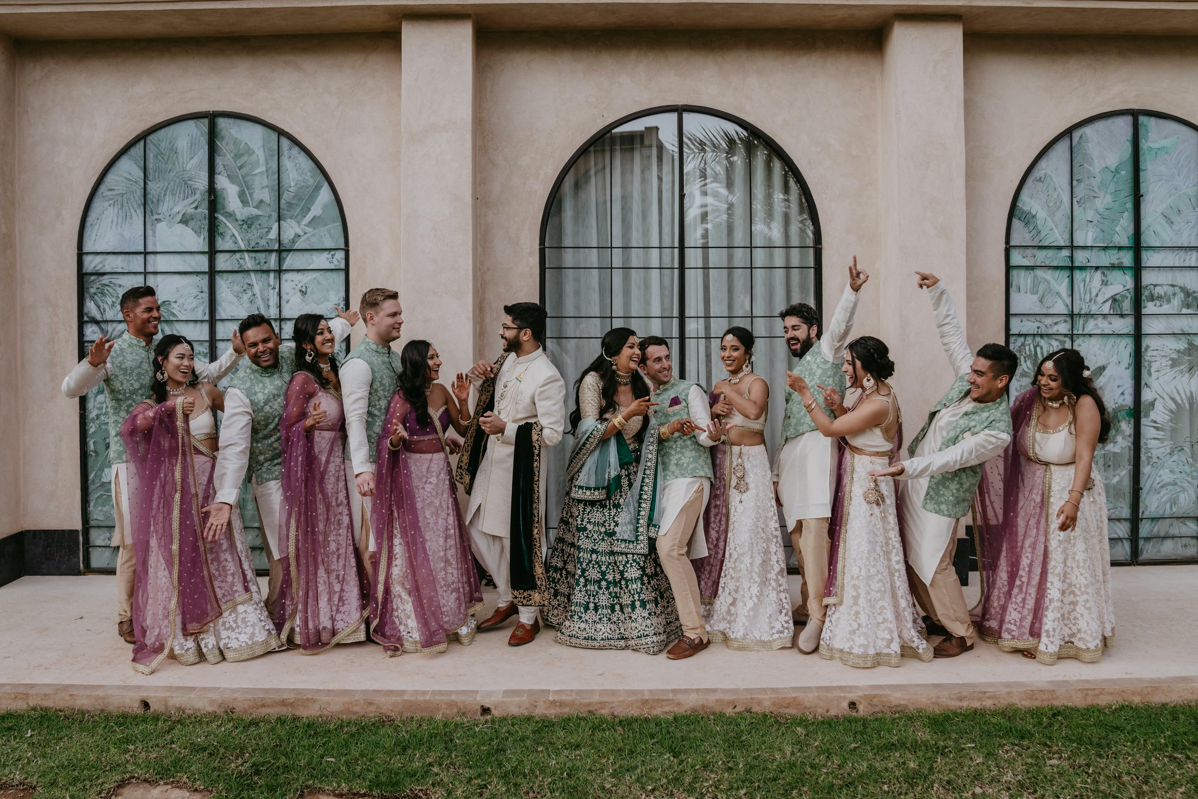 wedding party in Marrakech