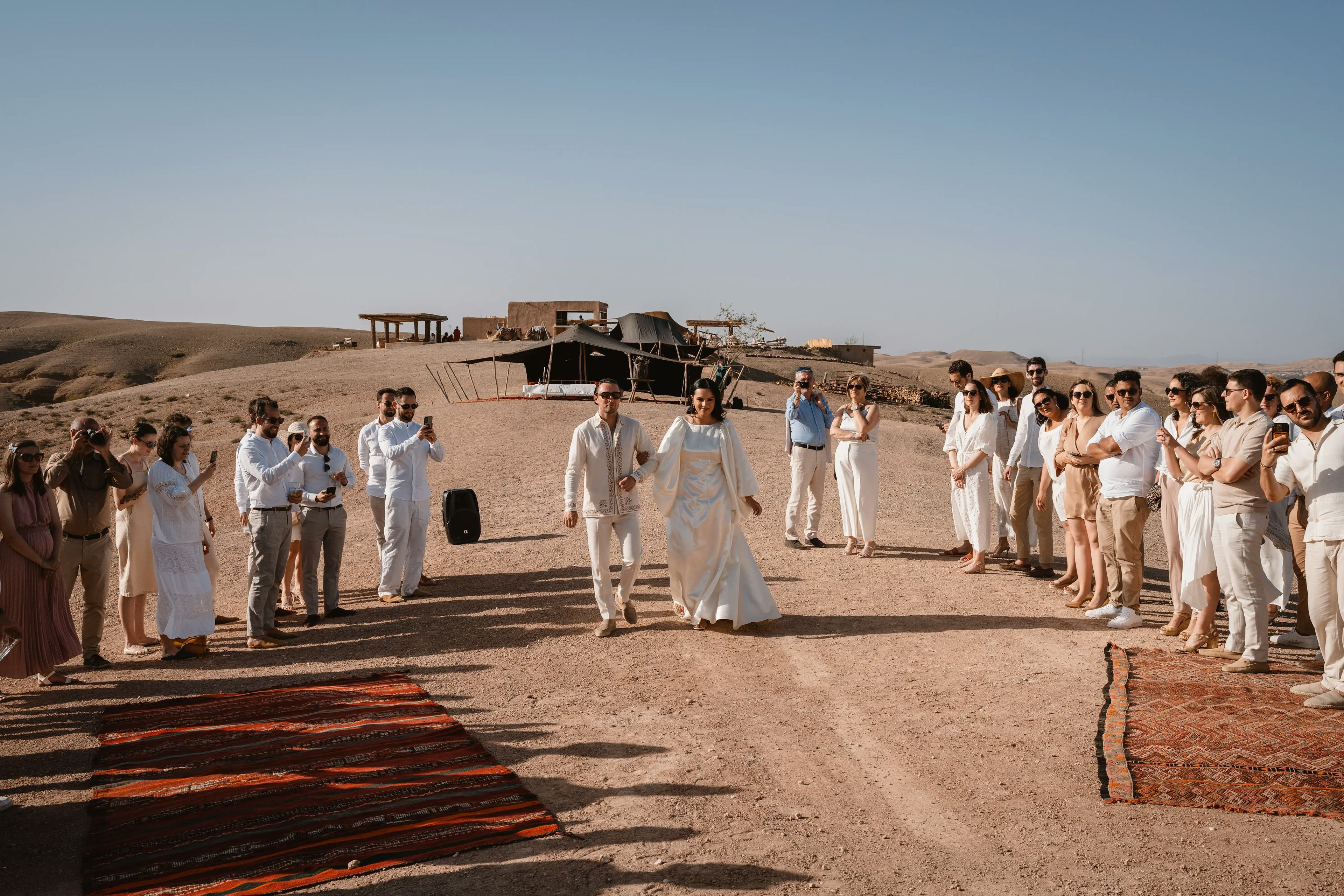 outdoor wedding ceremony