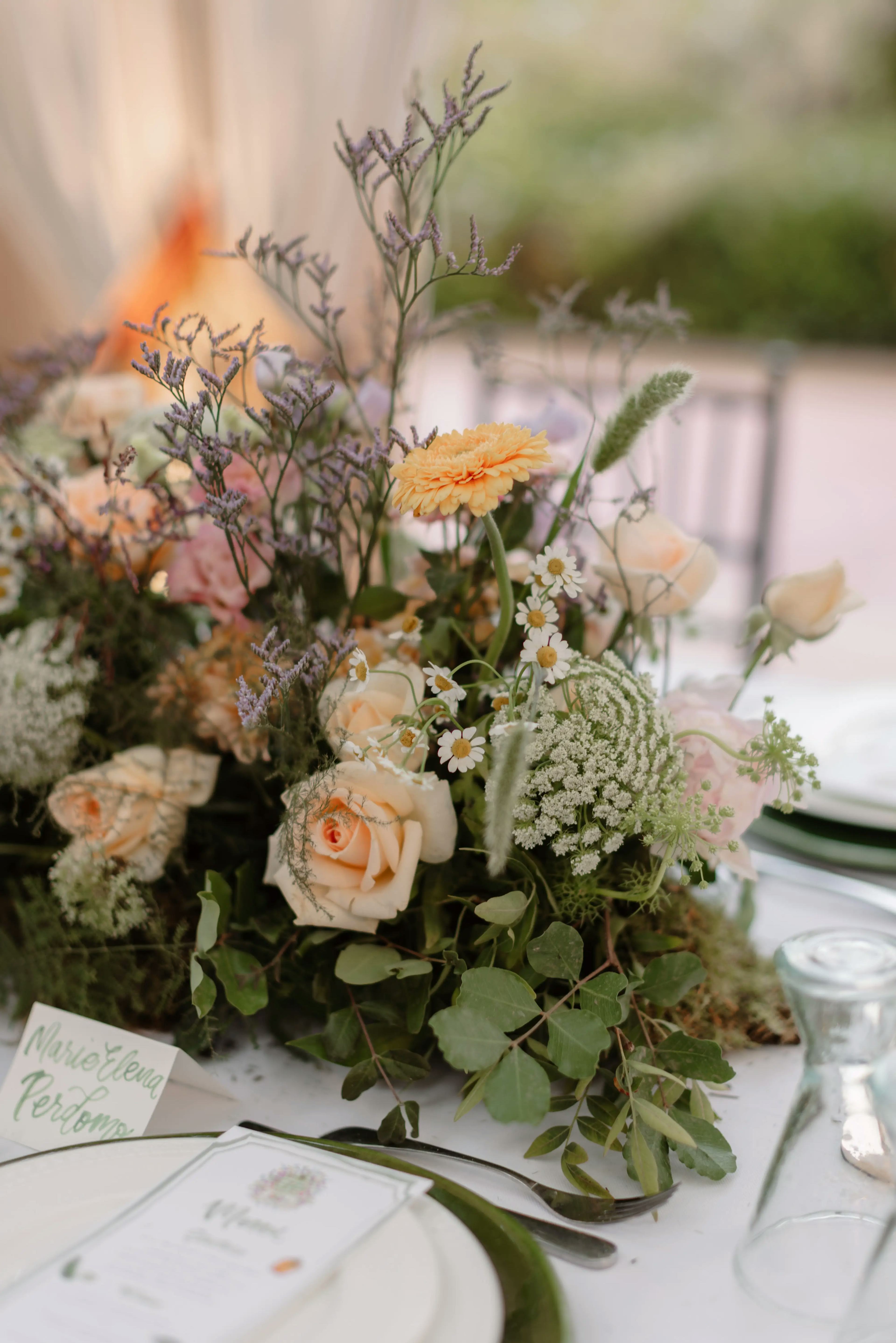 Wedding flowers Marrakech wedding