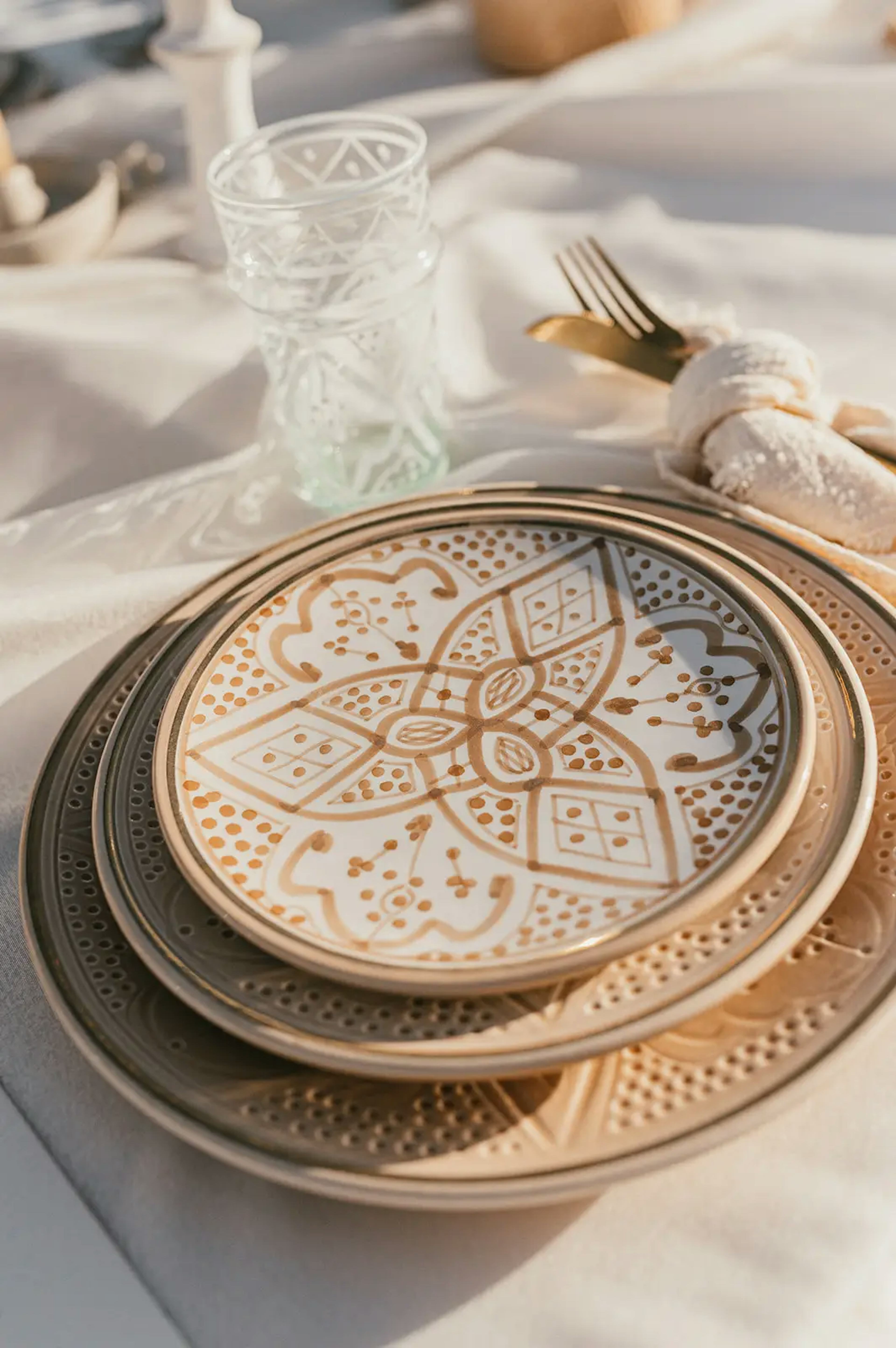 Moroccan style wedding decor