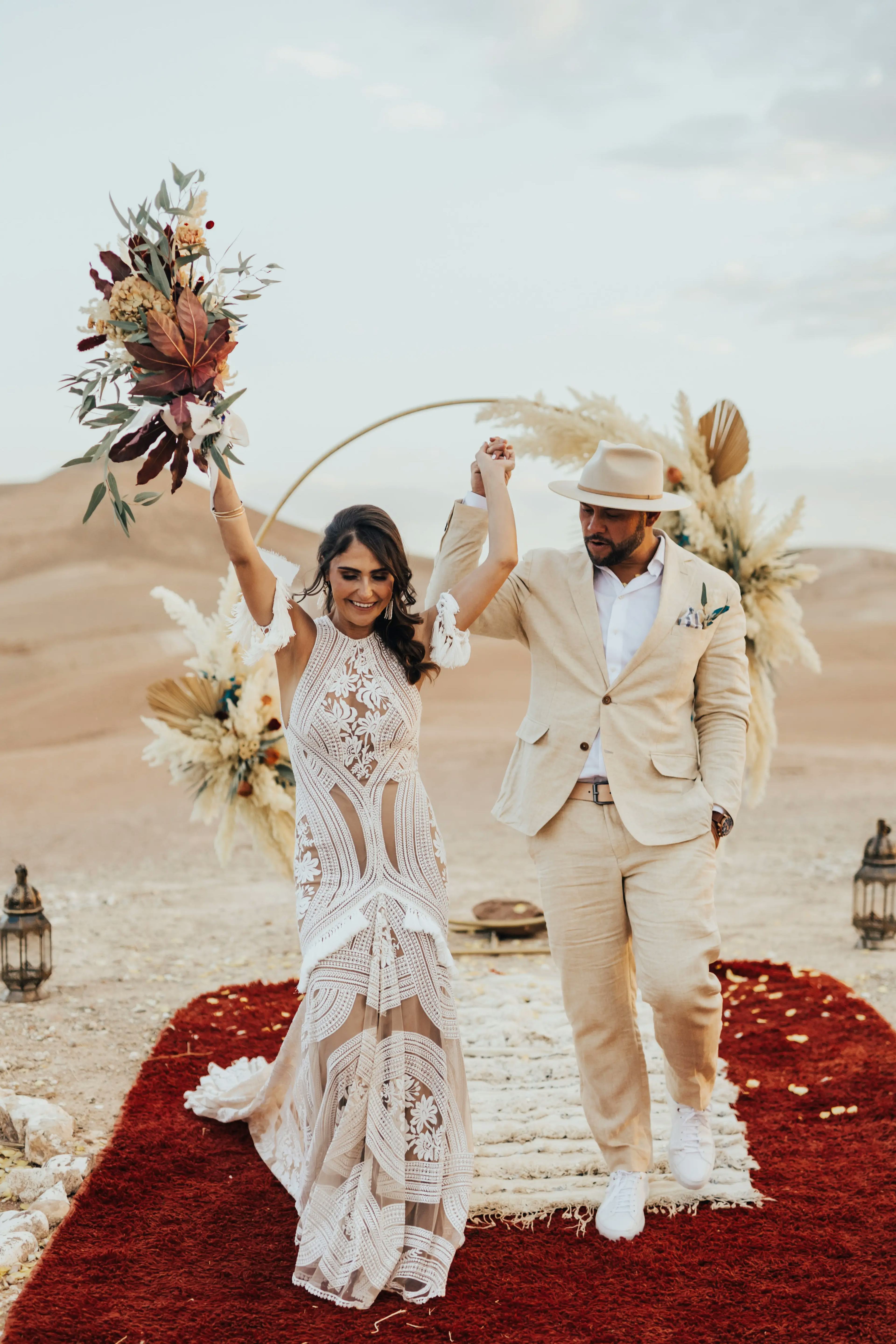 Morocco desert Elopement 