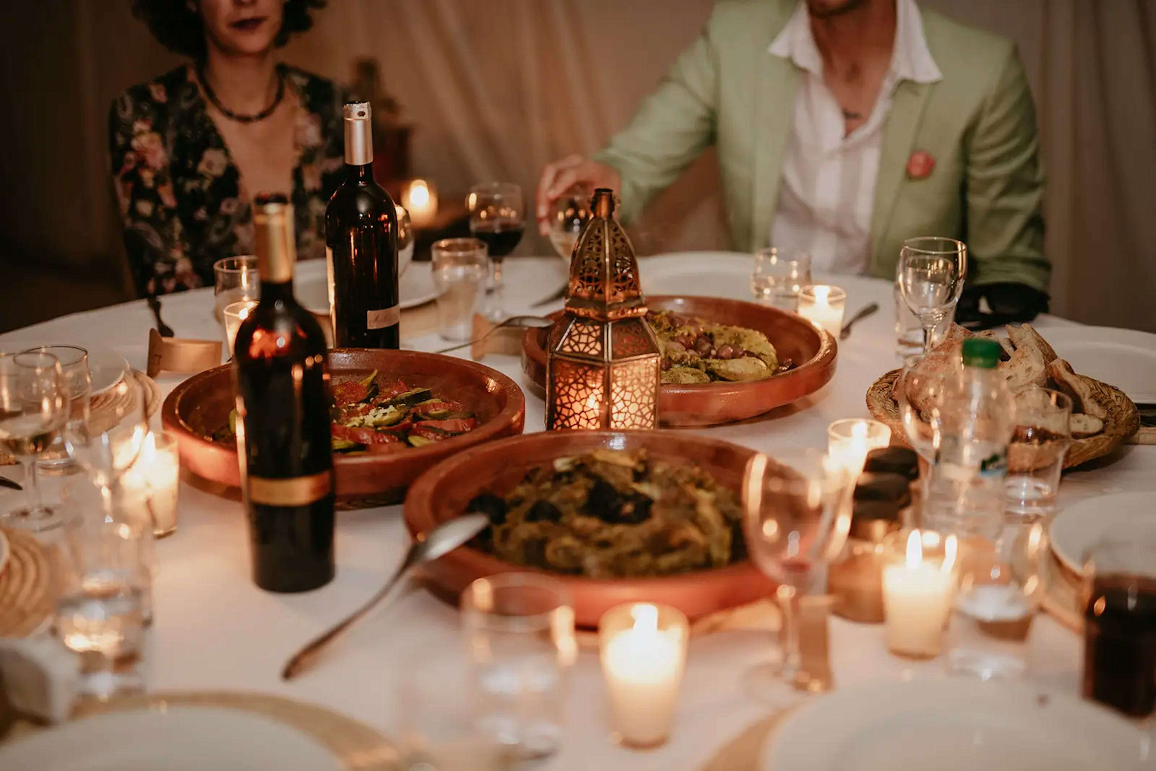 Moroccan decor wedding reception