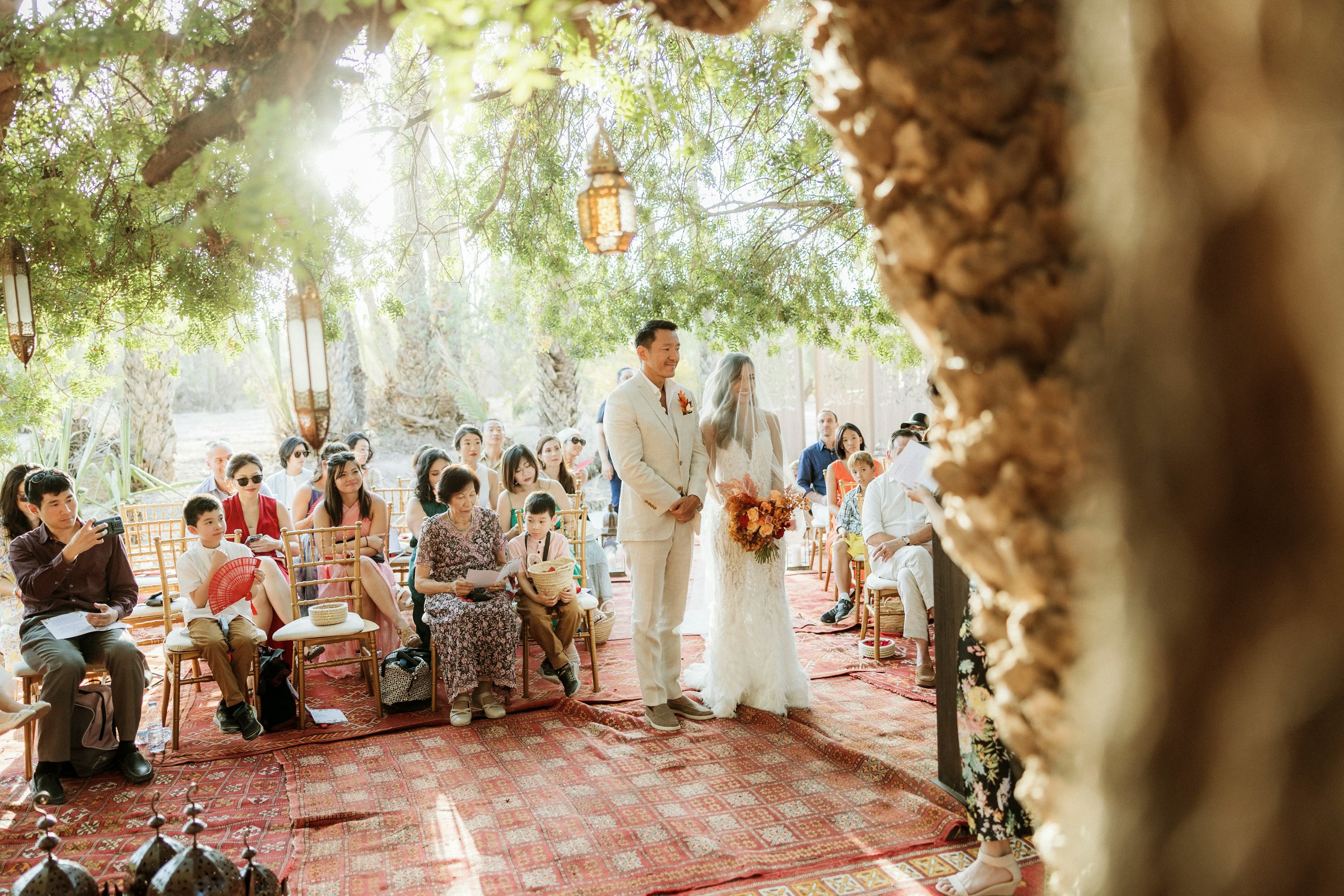 Colourful Marrakech wedding