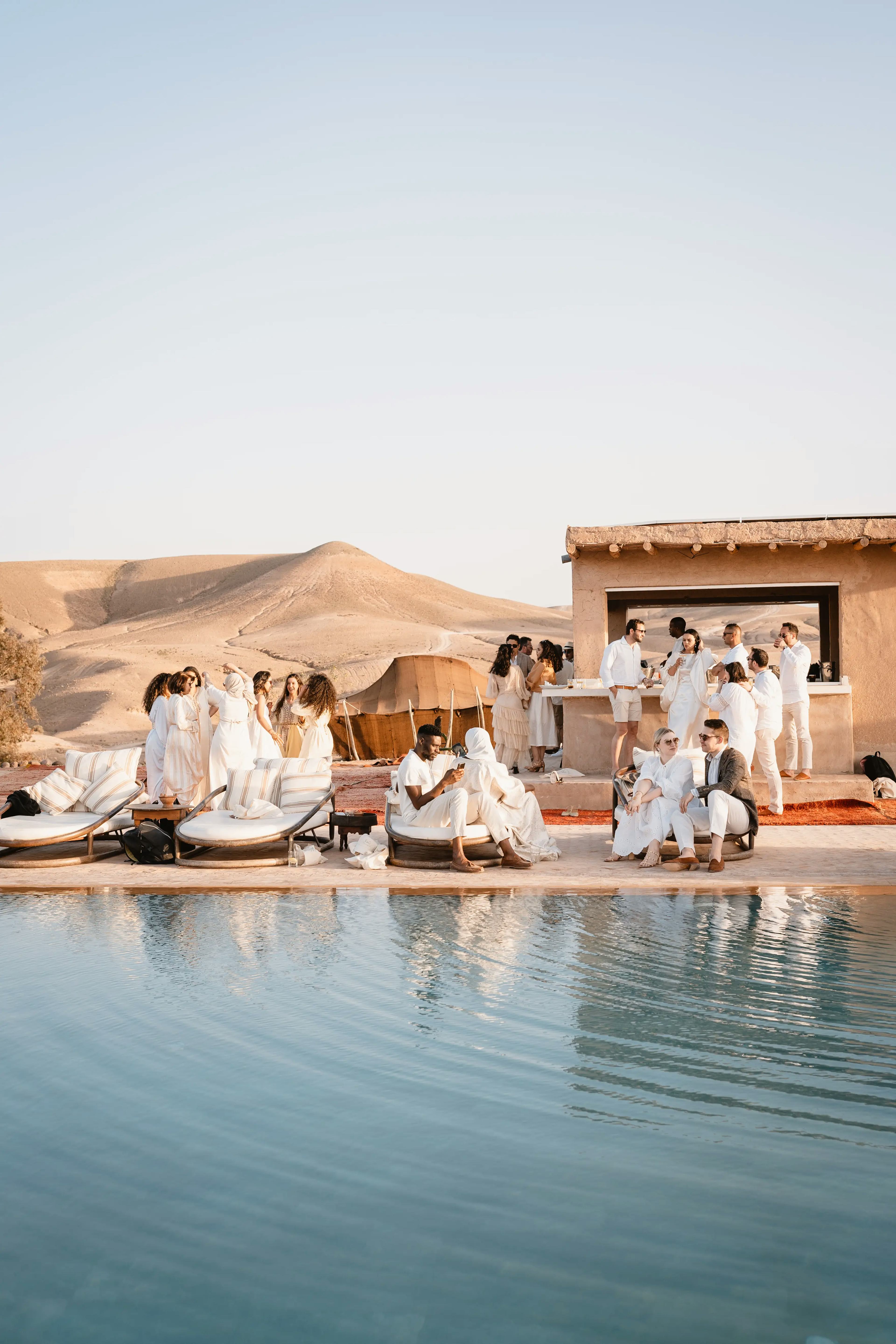 wedding in Morocco Desert