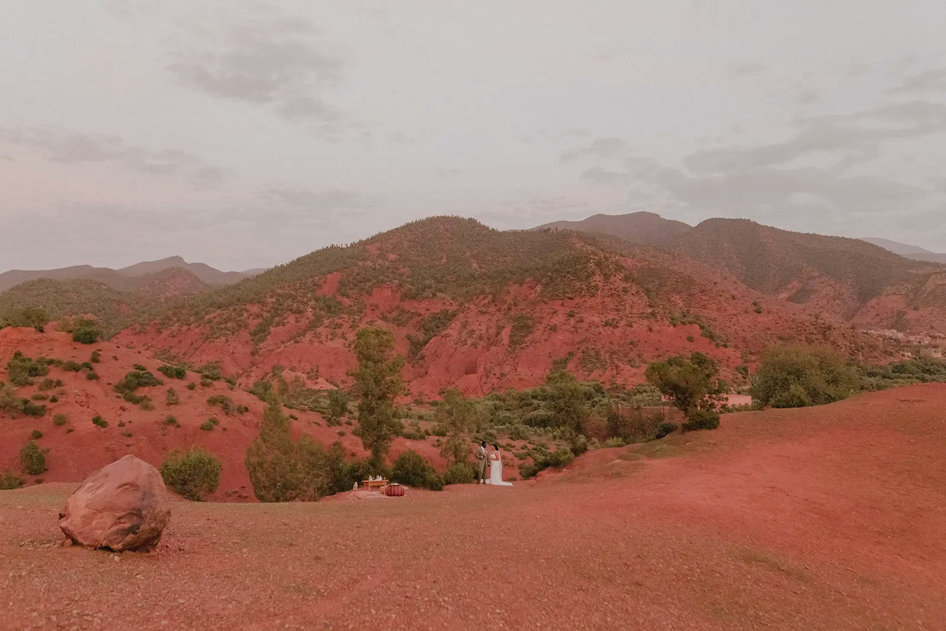 Morocco mountain scenery