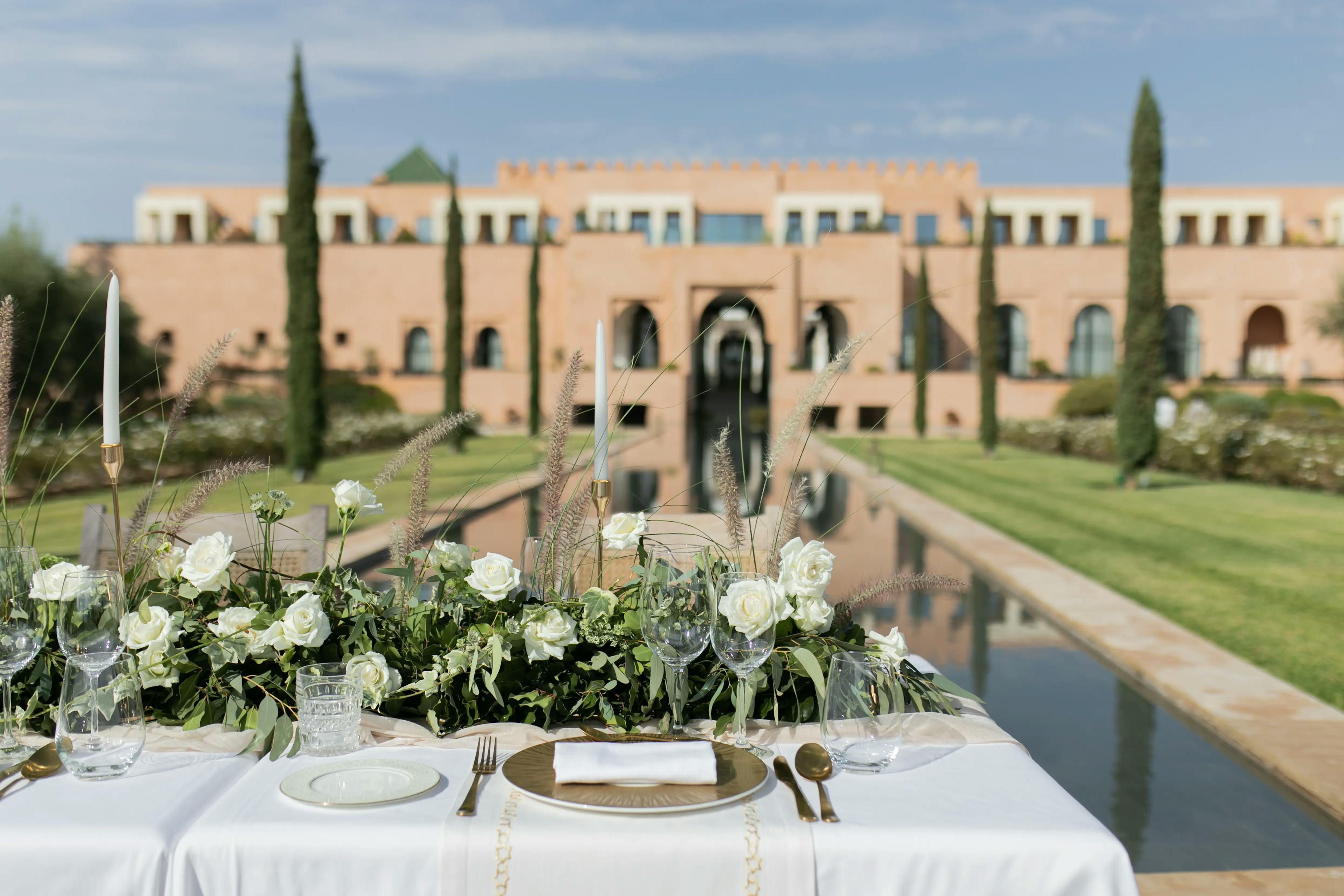 Outdoor elopement wedding