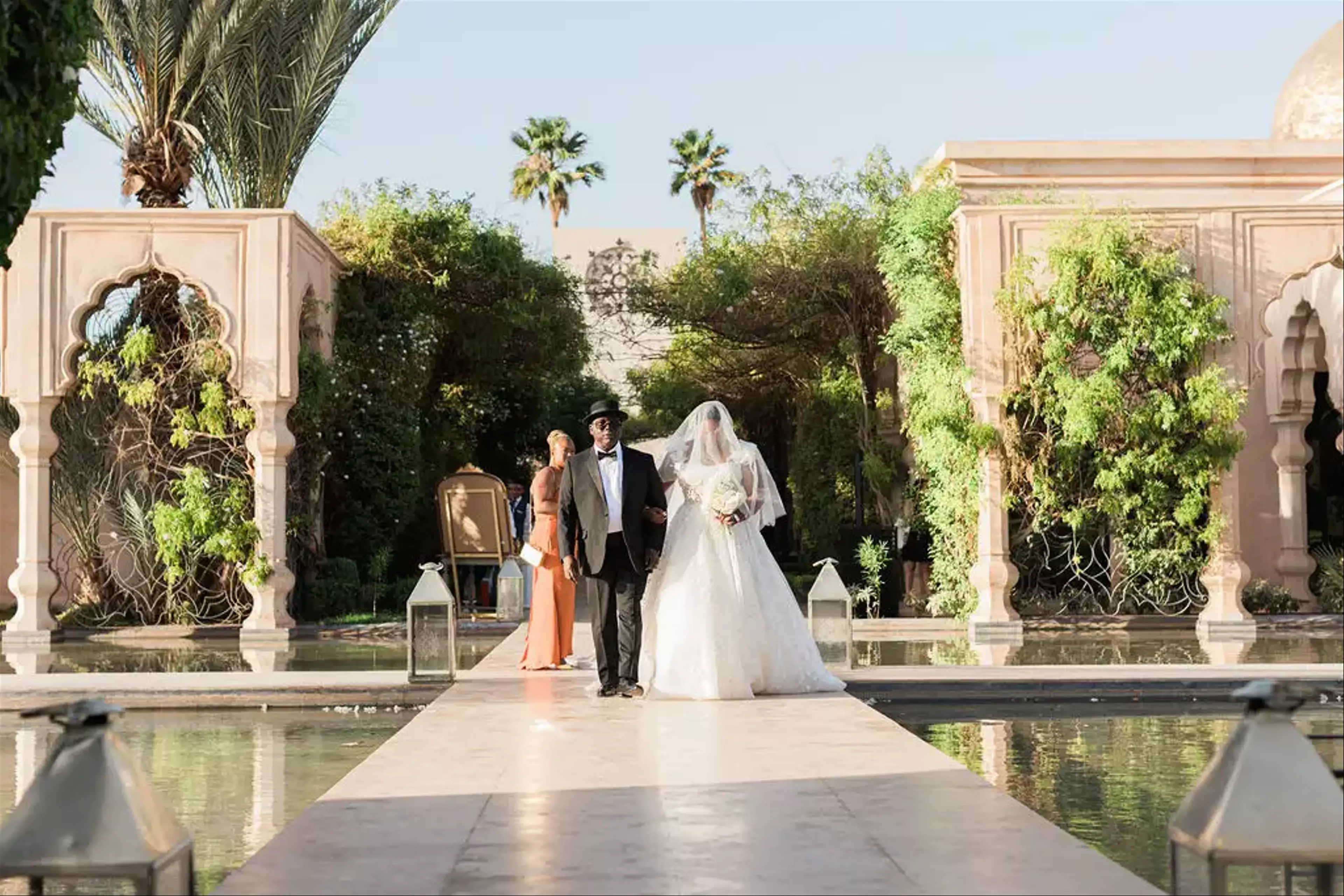 Wedding aisle Marrakech