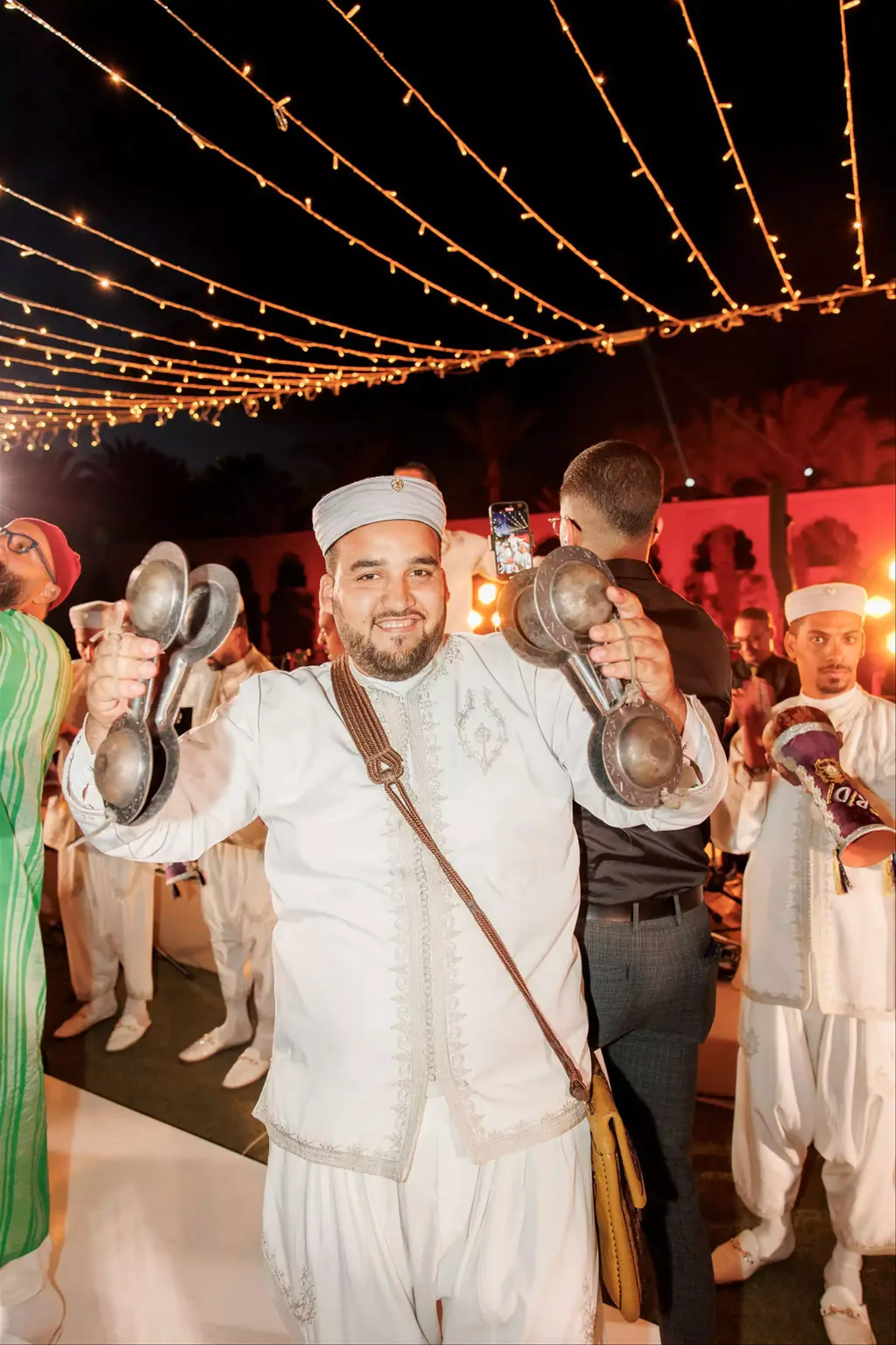 Moroccan wedding reception entertainment 