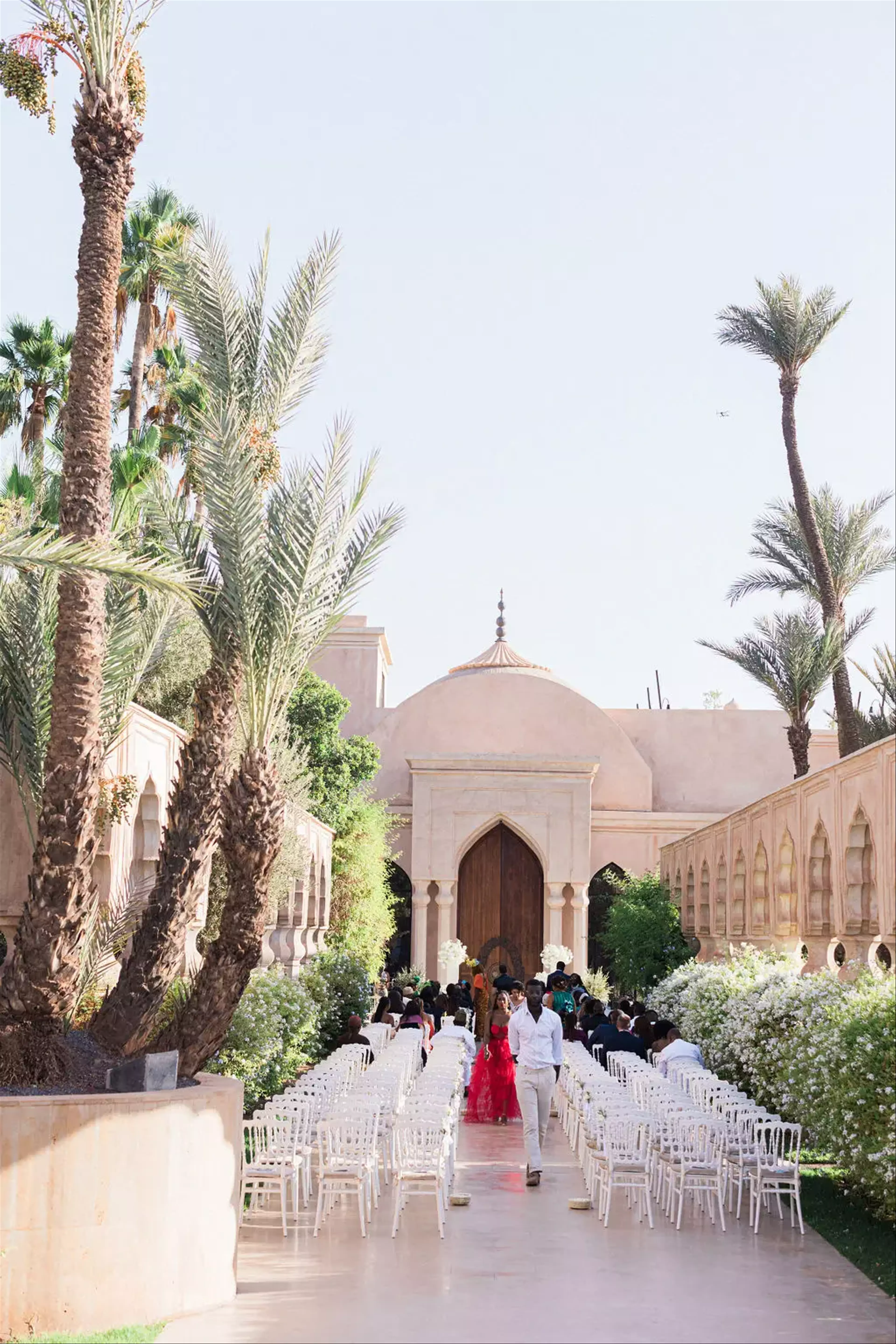 Marrakech wedding ceremony