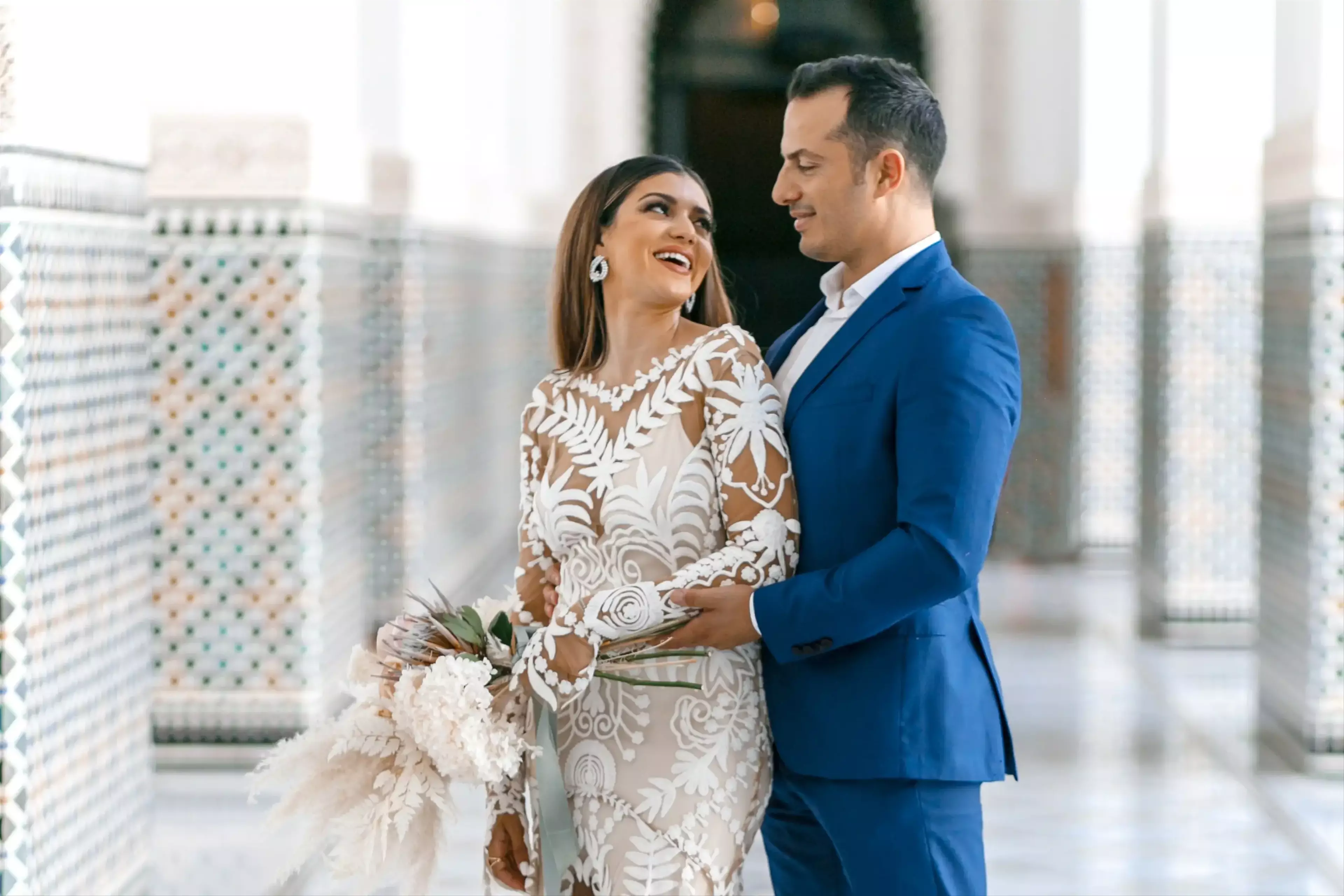 Marrakech wedding elopement 