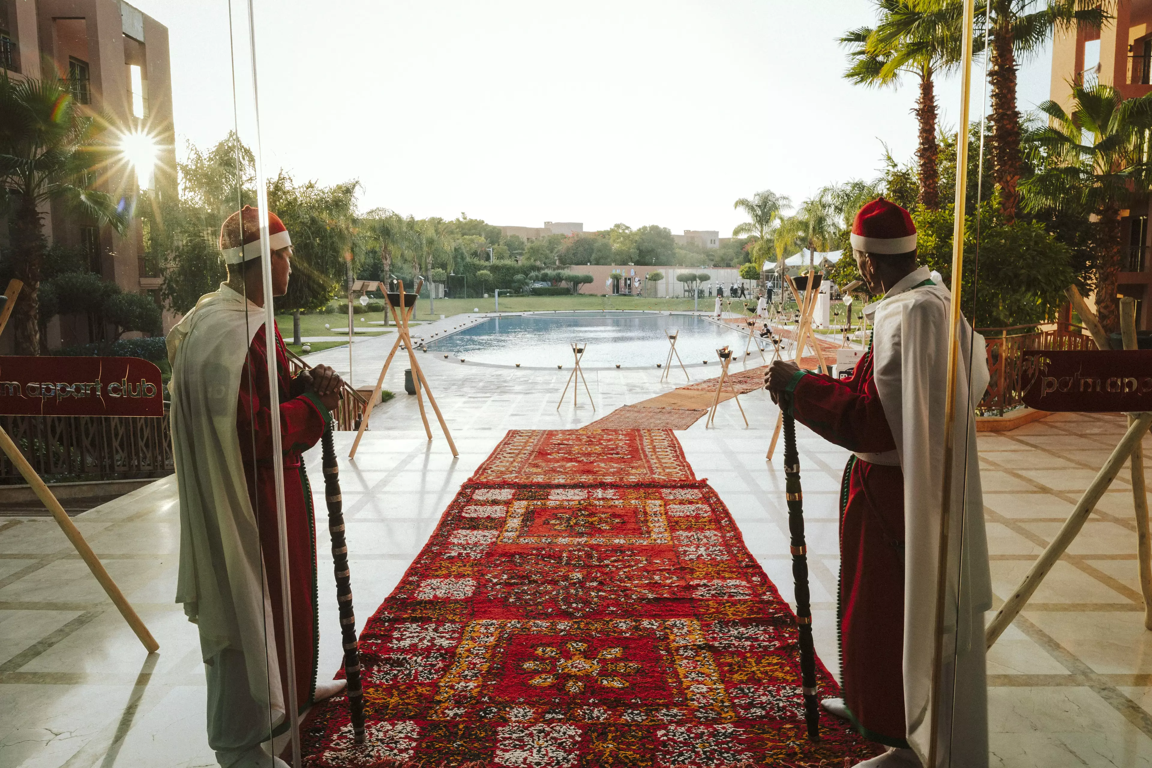 Traditional carpet decoration 