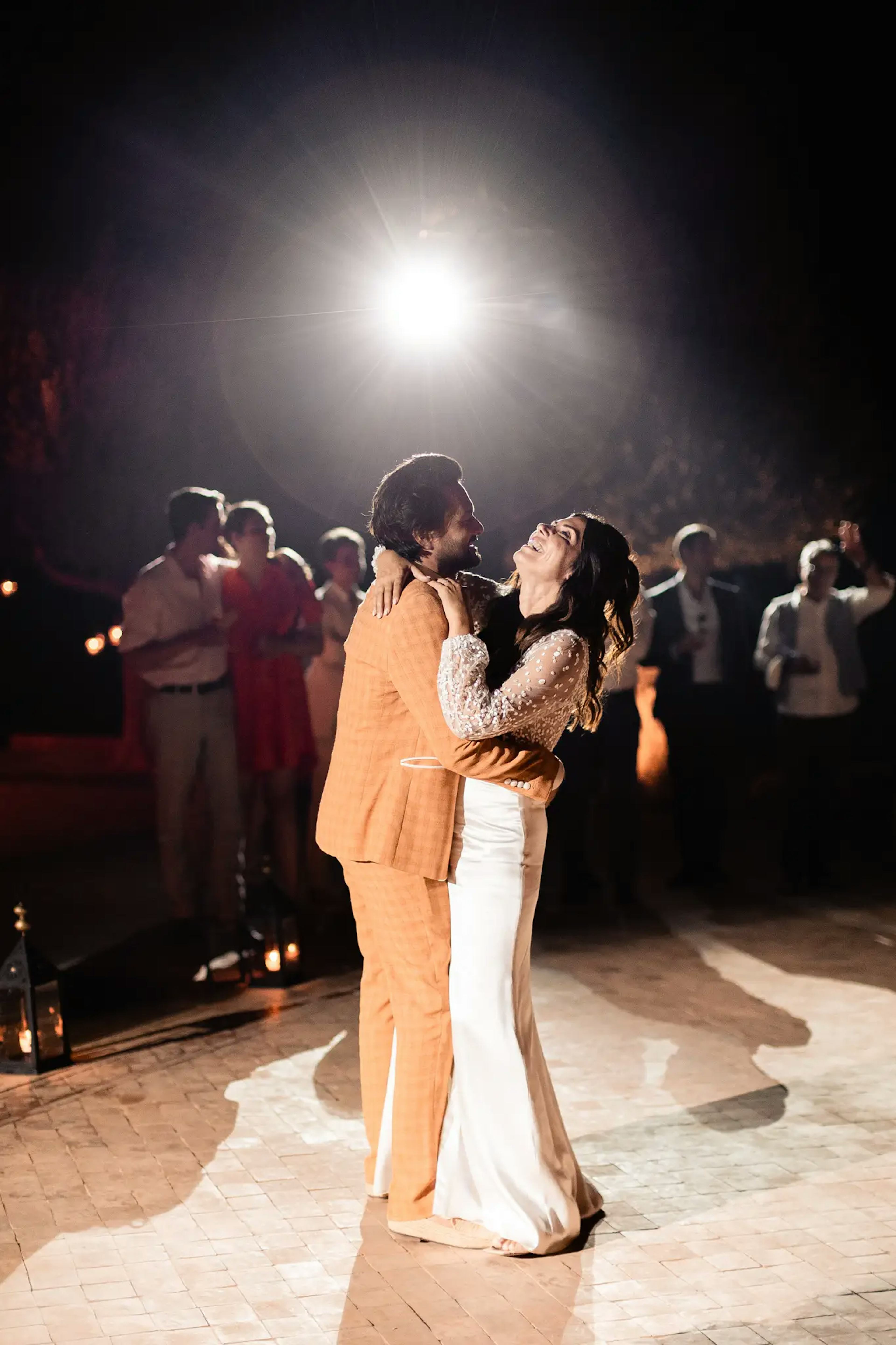 Wedding couple first dance