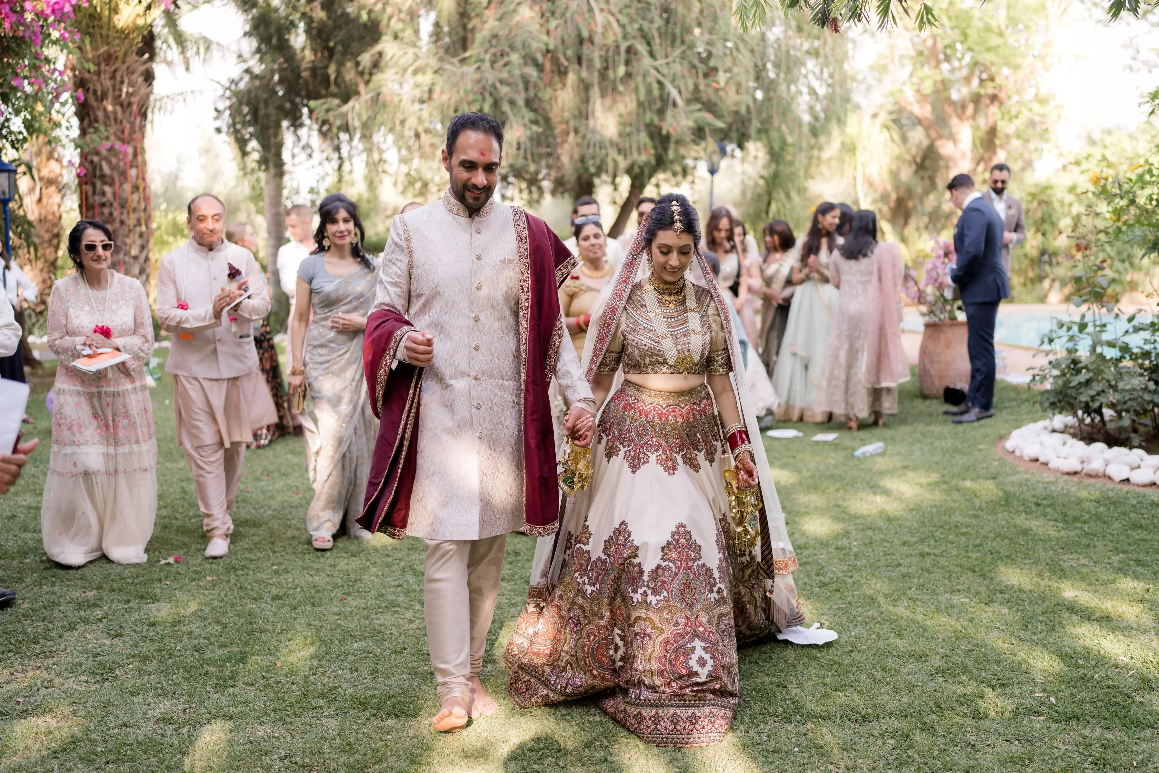 Indian wedding in Morocco