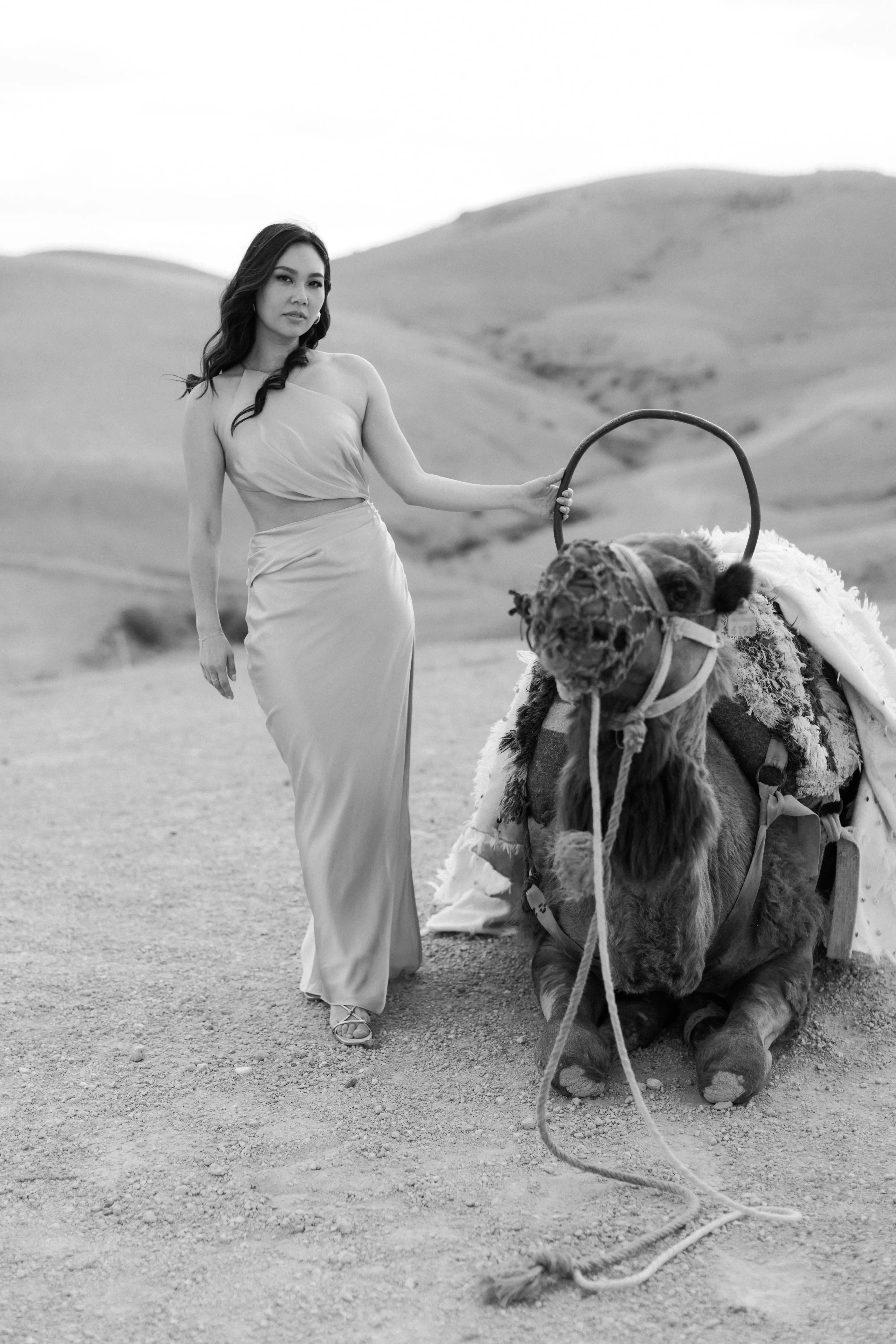 Bride at Agafay Desert